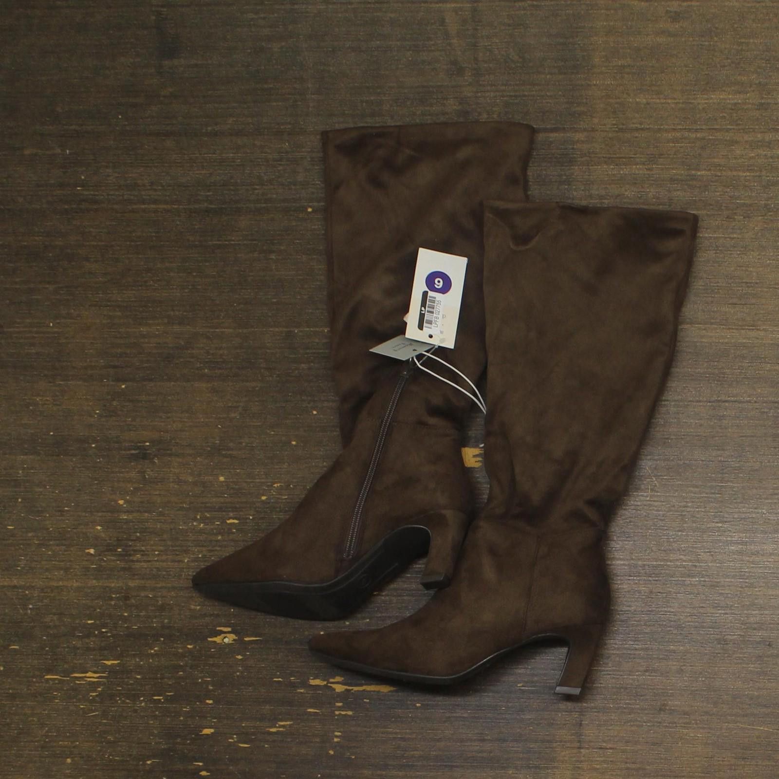 Other A New Day Raye Tall Dress Boots 88375198 Dark Brown 6m Size US 6 / IT 36 - 1 Thumbnail