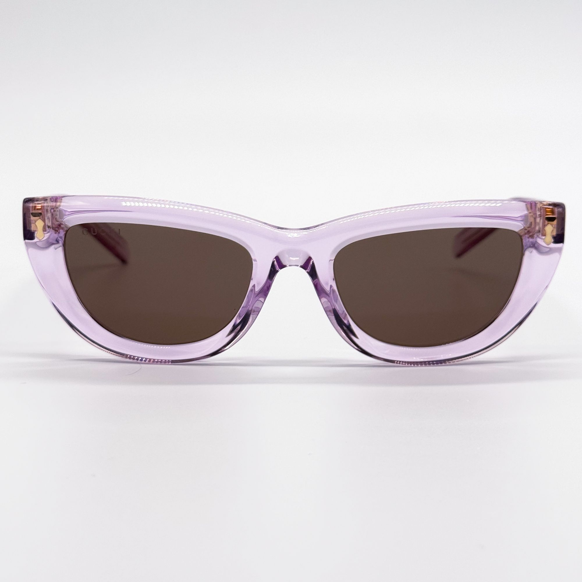 Gucci NEW GG1521S 004 GUCCI PURPLE BROWN WOMEN CAT EYE SUNGLASSES Size ONE SIZE - 5 Thumbnail