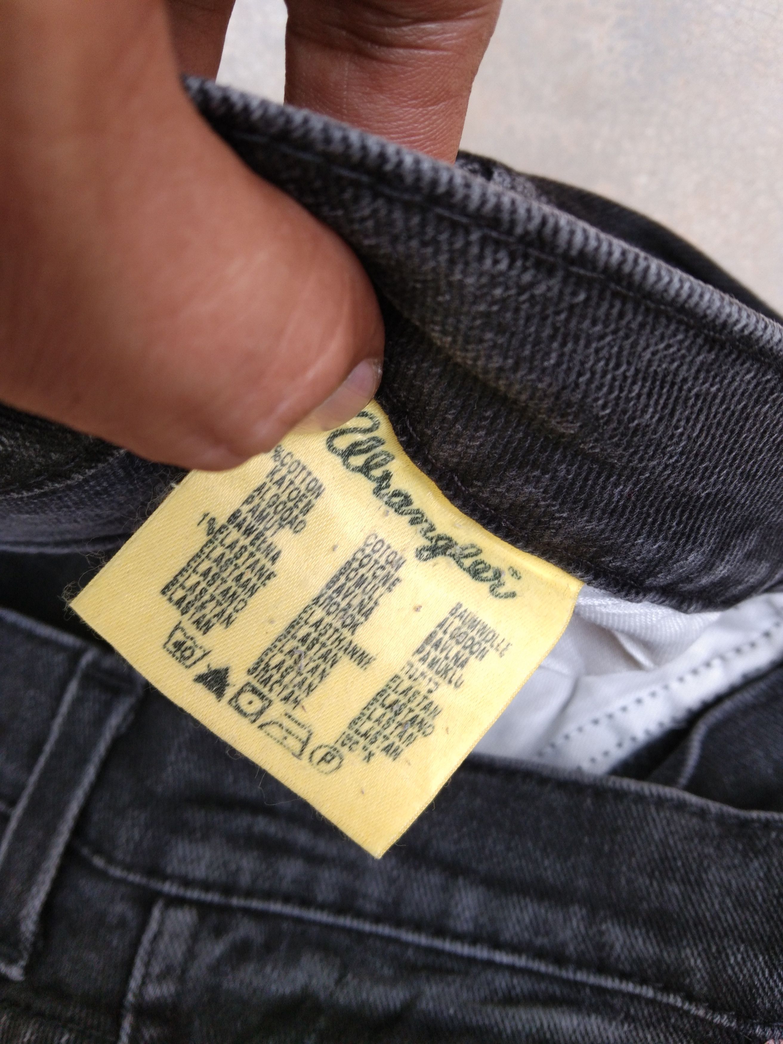 Vintage Vintage Faded Black Wrangler Distressed Jeans 30x34 Size US 30 / EU 46 - 8 Thumbnail
