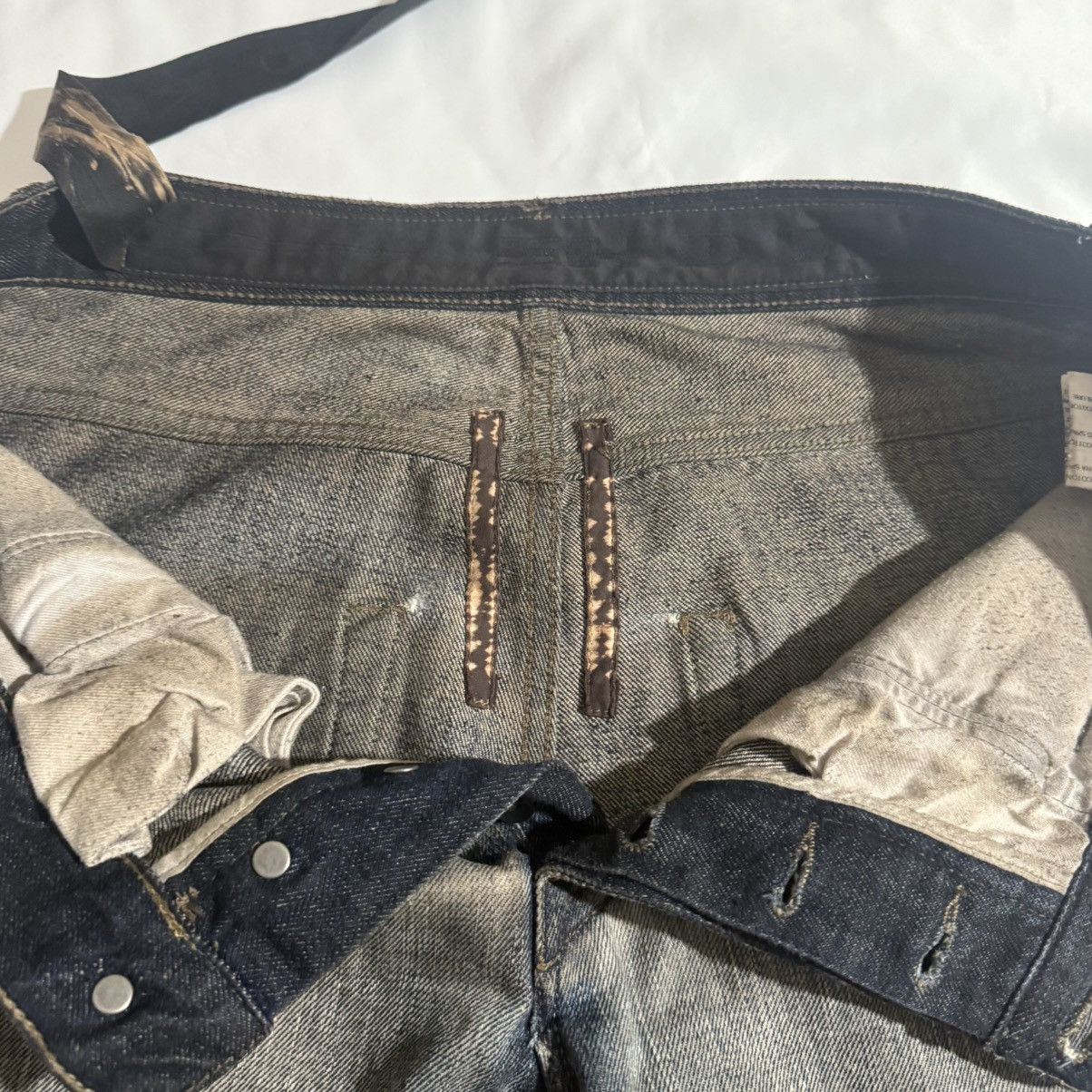 Rick Owens Drkshdw Rick Owens Olmar & Mirta FW07 Dust Denim Size US 32 / EU 48 - 8 Thumbnail