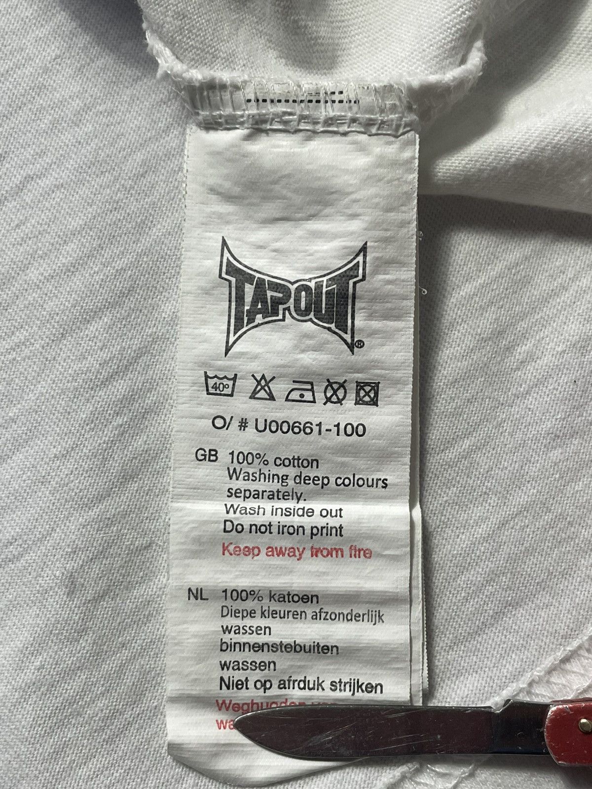 Tapout Crazy Vintage Y2k Rare Tapout Skull White All Over Print Size US XL / EU 56 / 4 - 8 Thumbnail