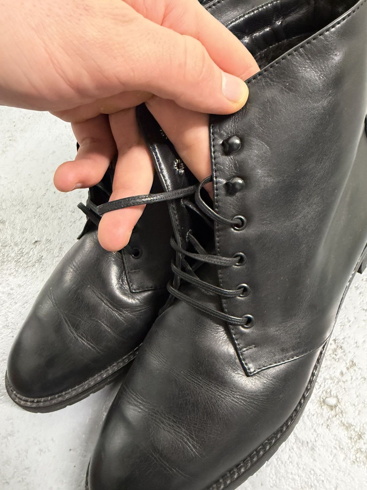 Chanel Vintage Chanel Back Logo Leather Insulated Boots Size US 11 / IT 41 - 16 Thumbnail