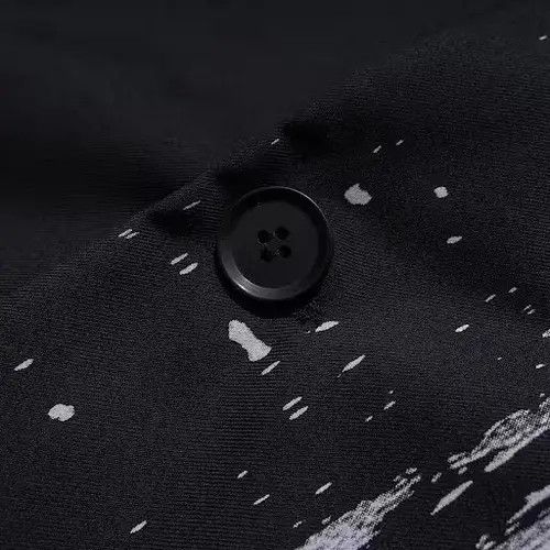 High Sport Paint Effect Button Suit Jacket Size 36R - 3 Thumbnail