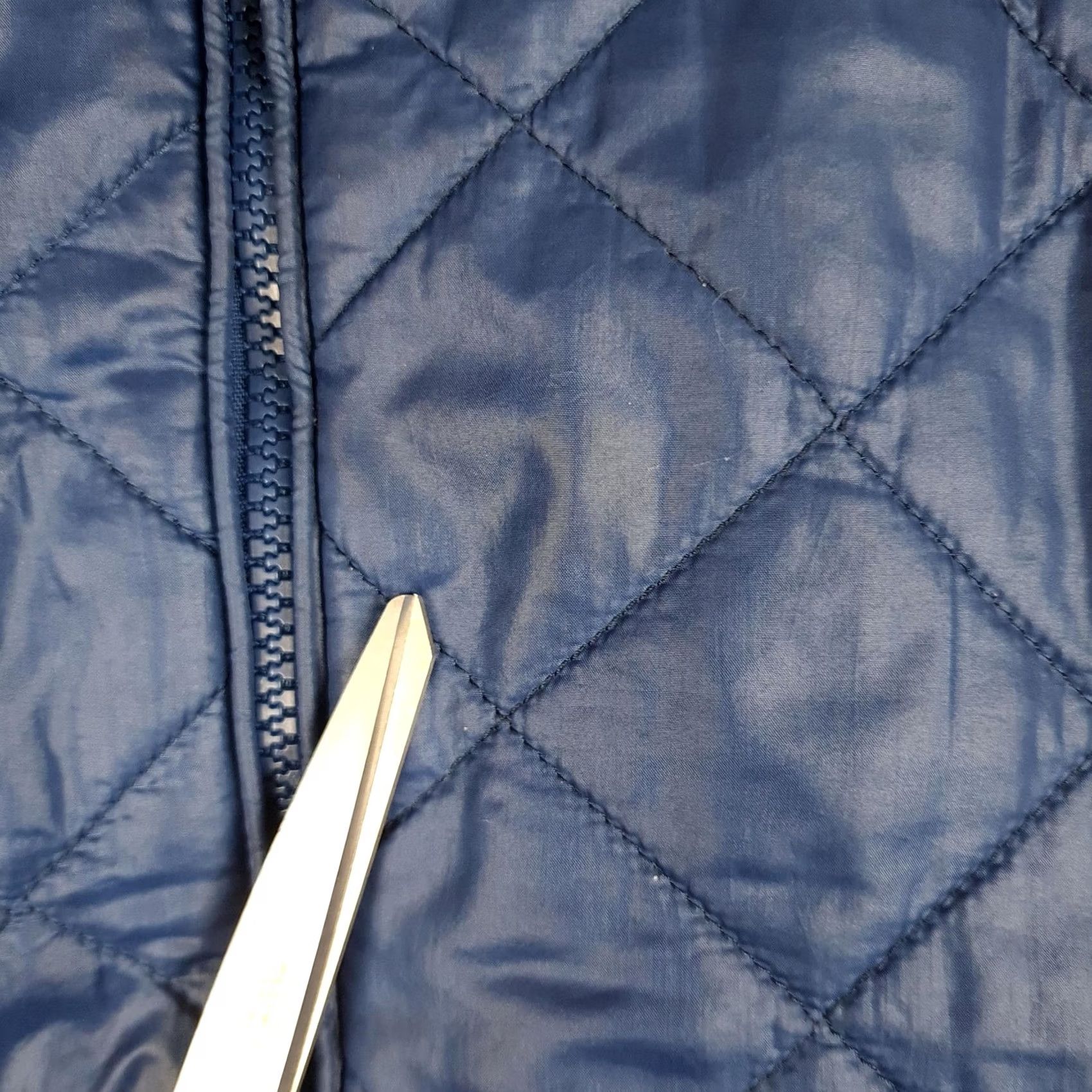 Barbour Barbour Fastback Quilt Jacket Mens Medium Blue Quilted Full Zip Lightweight Size US M / EU 48-50 / 2 - 4 Thumbnail