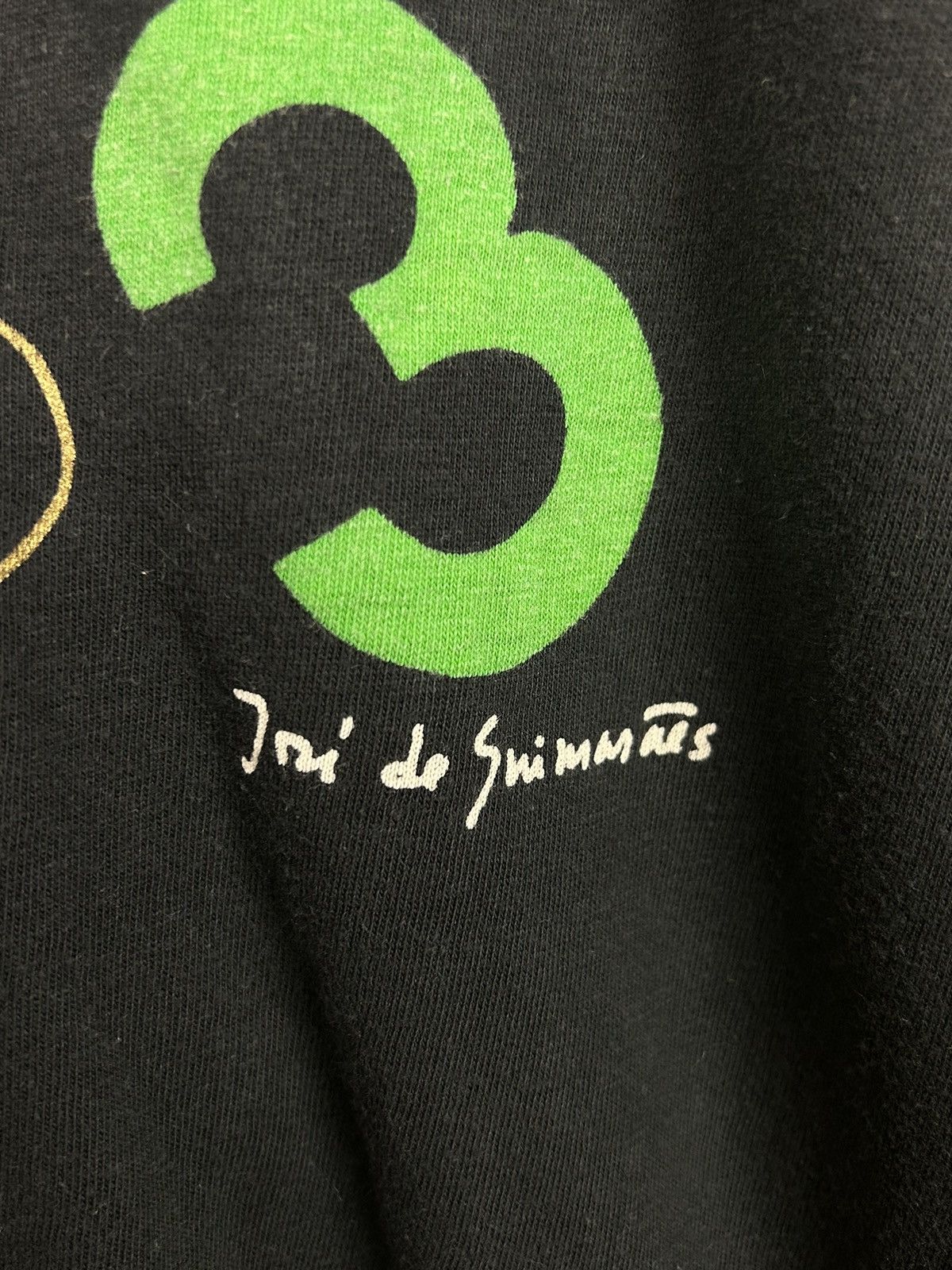 Vintage 90s Vintage Art Jose De Guimaraes 1998 Menina 1979 T-Shirt Size US XL / EU 56 / 4 - 5 Thumbnail