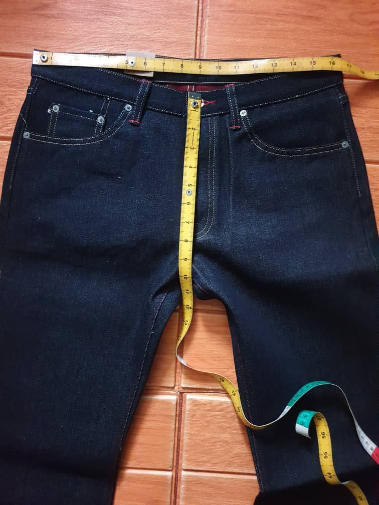 Japanese Brand Caseyjeansfive red digger 17oz Salvedge straight fit jeans Size US 33 - 6 Thumbnail
