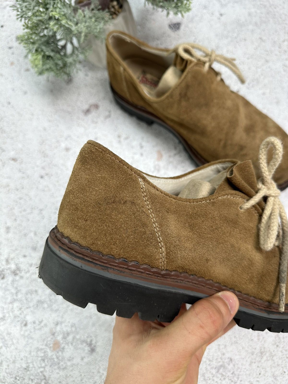 Genuine Leather × Vintage Vintage Stockerpoint Suede Shoes Men 41 Made in Italy 8 Size US 8 / EU 41 - 9 Thumbnail