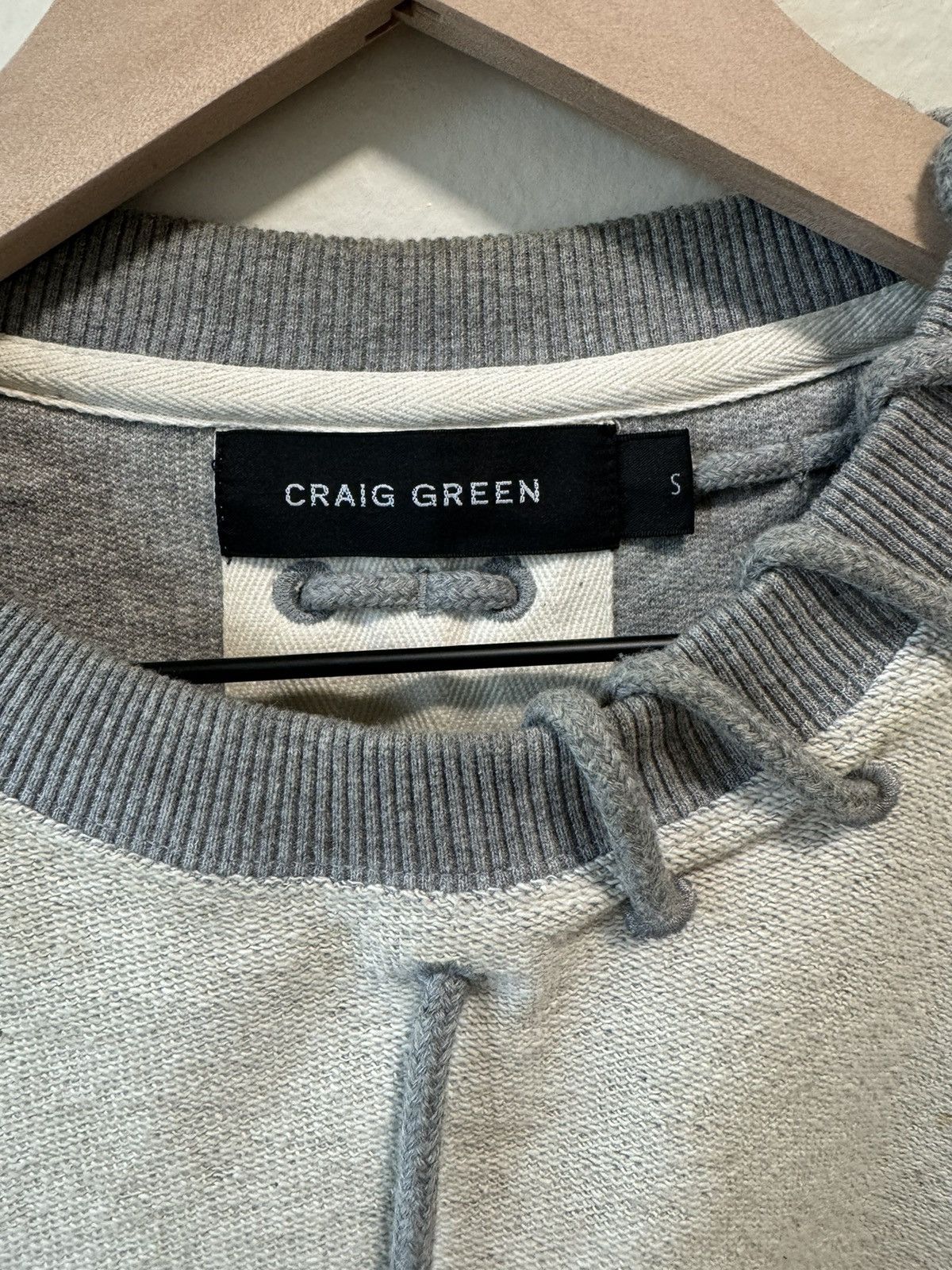 Craig Green Craig Green Gray String Sweater Size US S / EU 44-46 / 1 - 3 Thumbnail