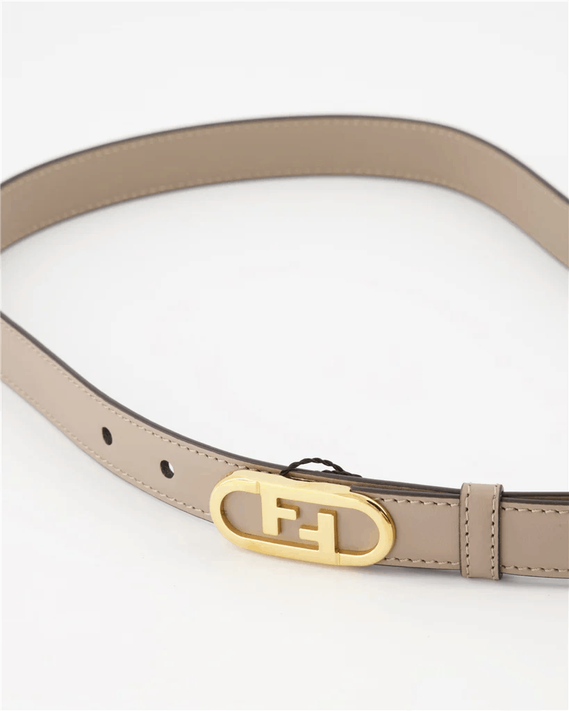 Fendi o1s1wg111224 Size: OS / O'Lock Belt in Beige Size ONE SIZE - 2 Thumbnail