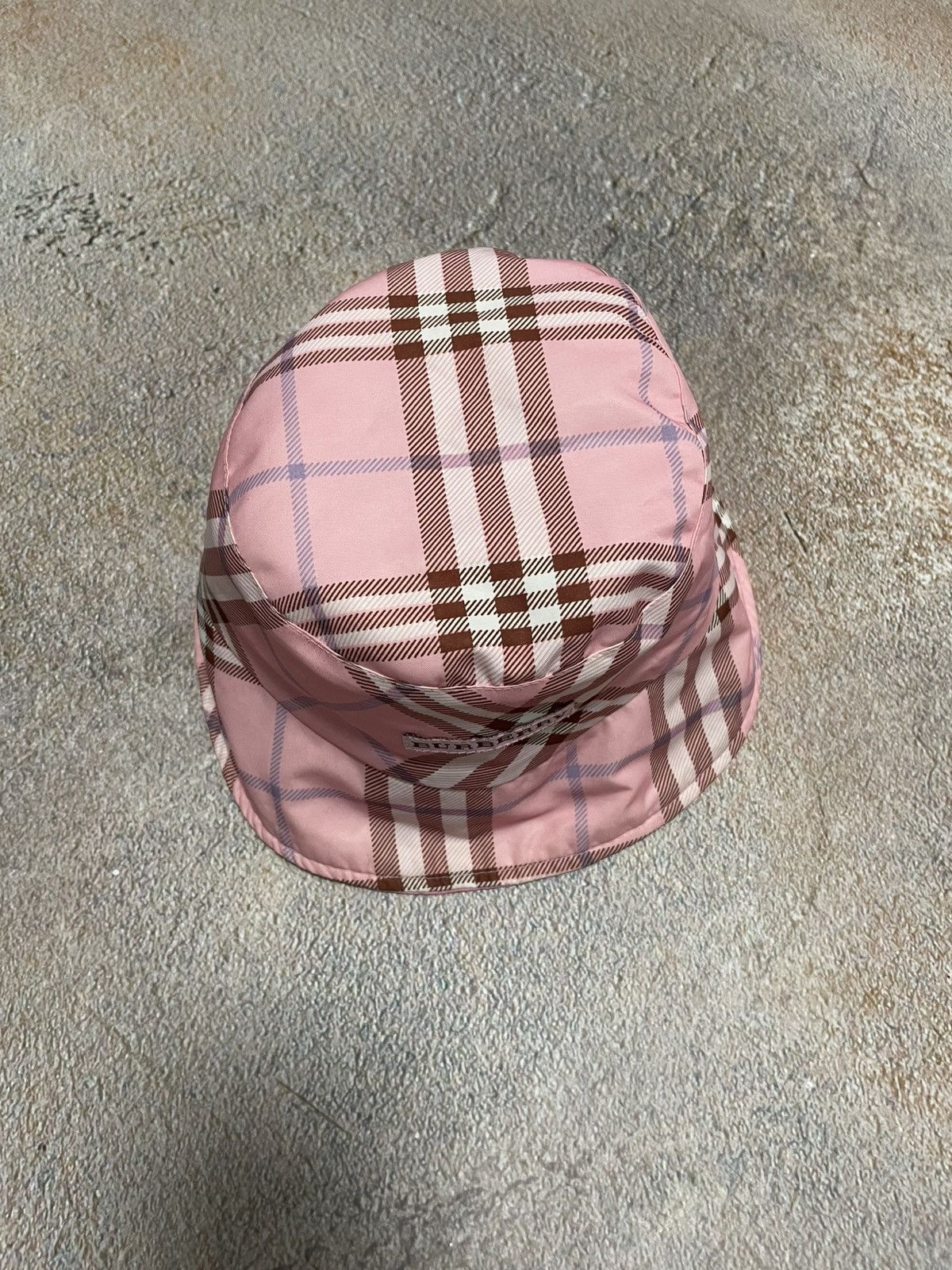 Burberry Burberry Reversible Checked Bucket Hat Size ONE SIZE - 4 Thumbnail