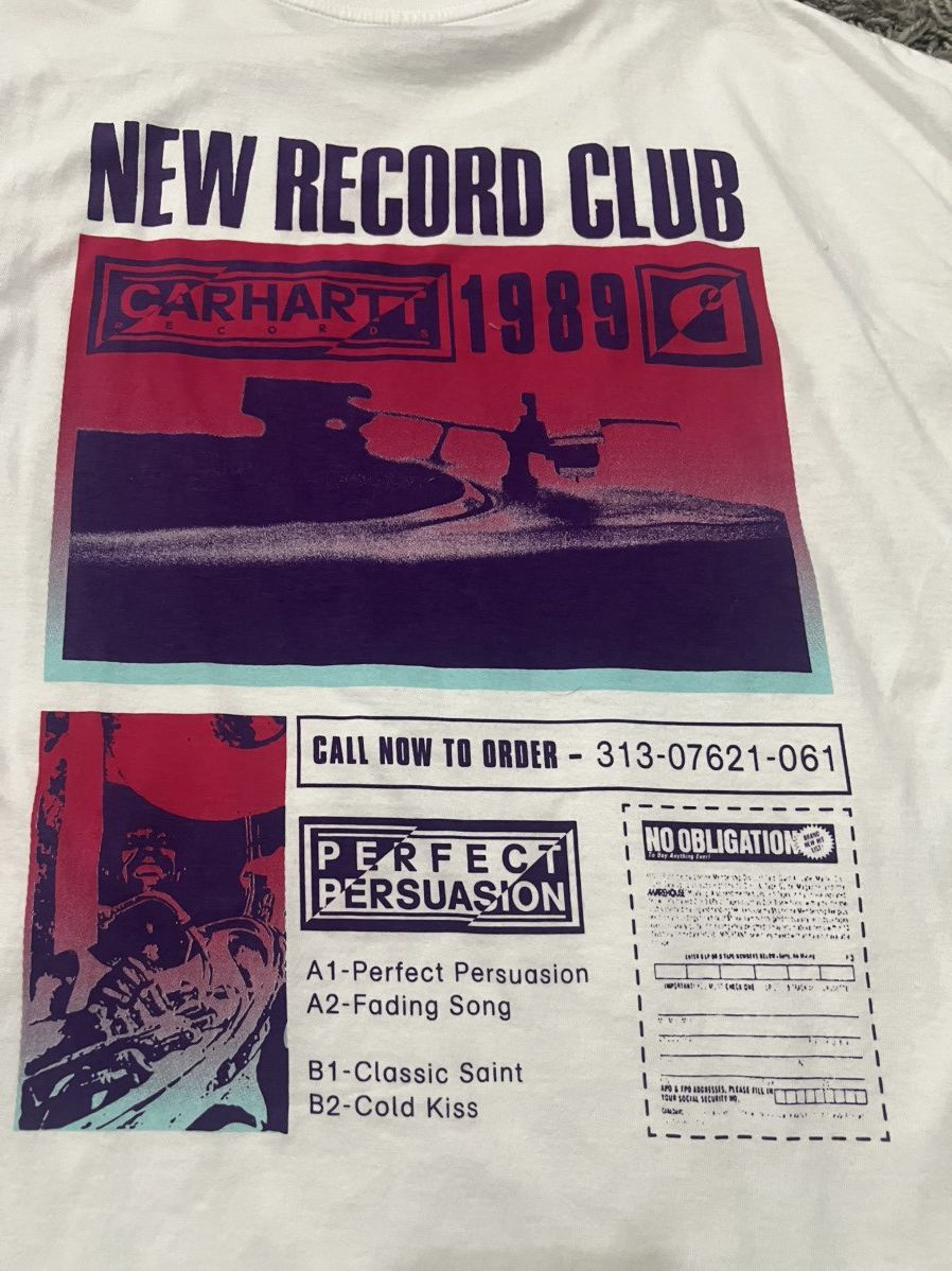 Carhartt Wip Carhartt WIP Record Club T-Shirt Size US L / EU 52-54 / 3 - 1 Thumbnail