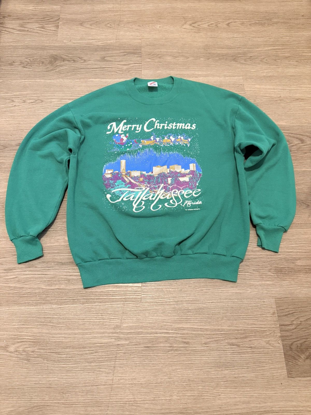 Other Vintage Evergreen Christmas sweater Size US S / EU 44-46 / 1 - 1 Thumbnail