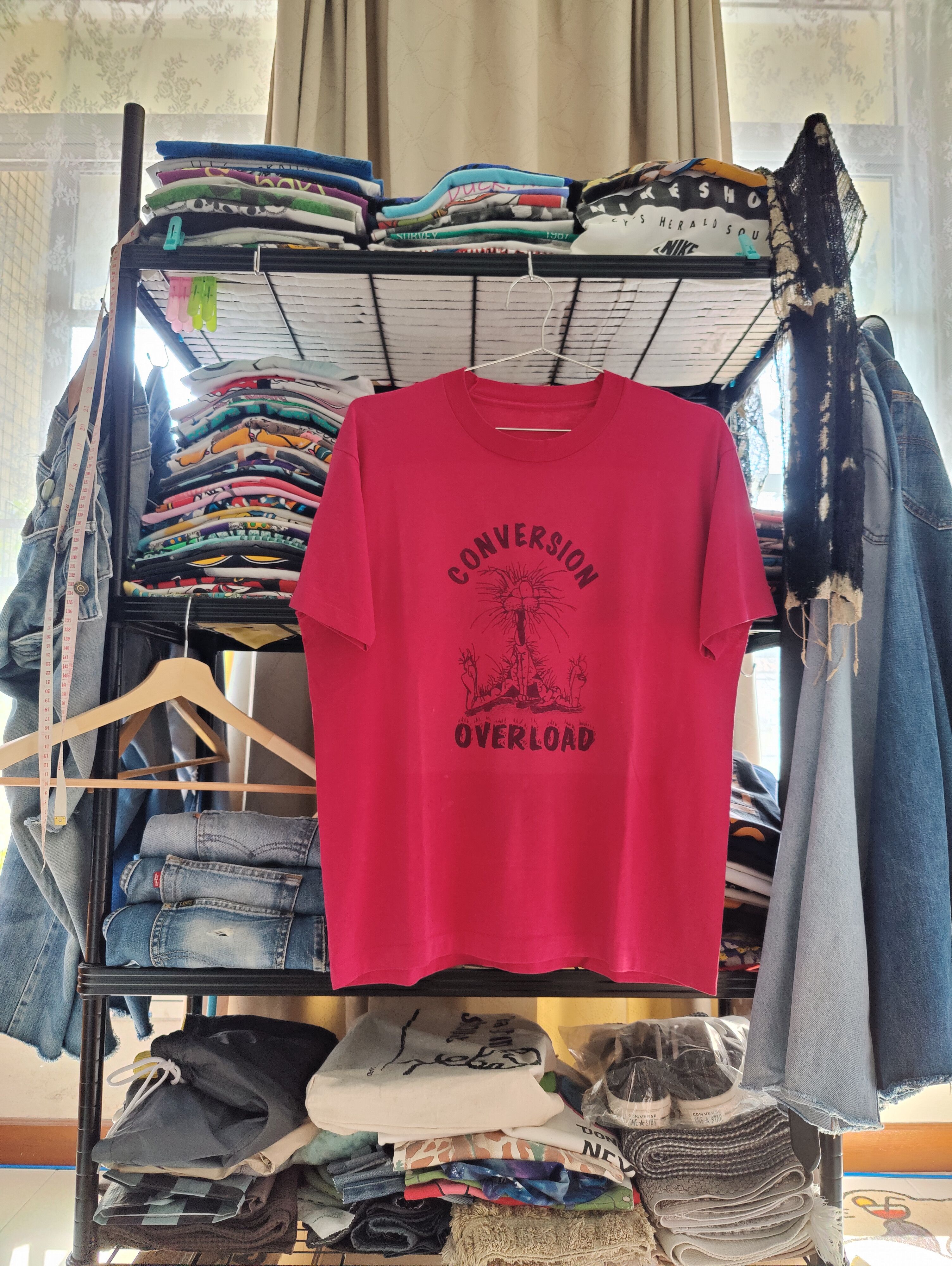 Vintage vintage 80s - Conversion Overload 🙀 Size US L / EU 52-54 / 3 - 3 Thumbnail