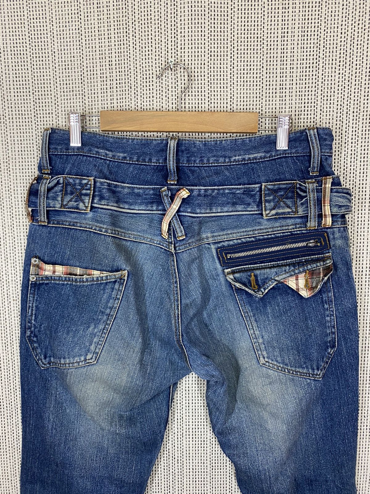 Japanese Brand × Seditionaries 🔥japanase brand🔥Wild khakis double waist denim nice design Size US 34 / EU 50 - 13 Thumbnail