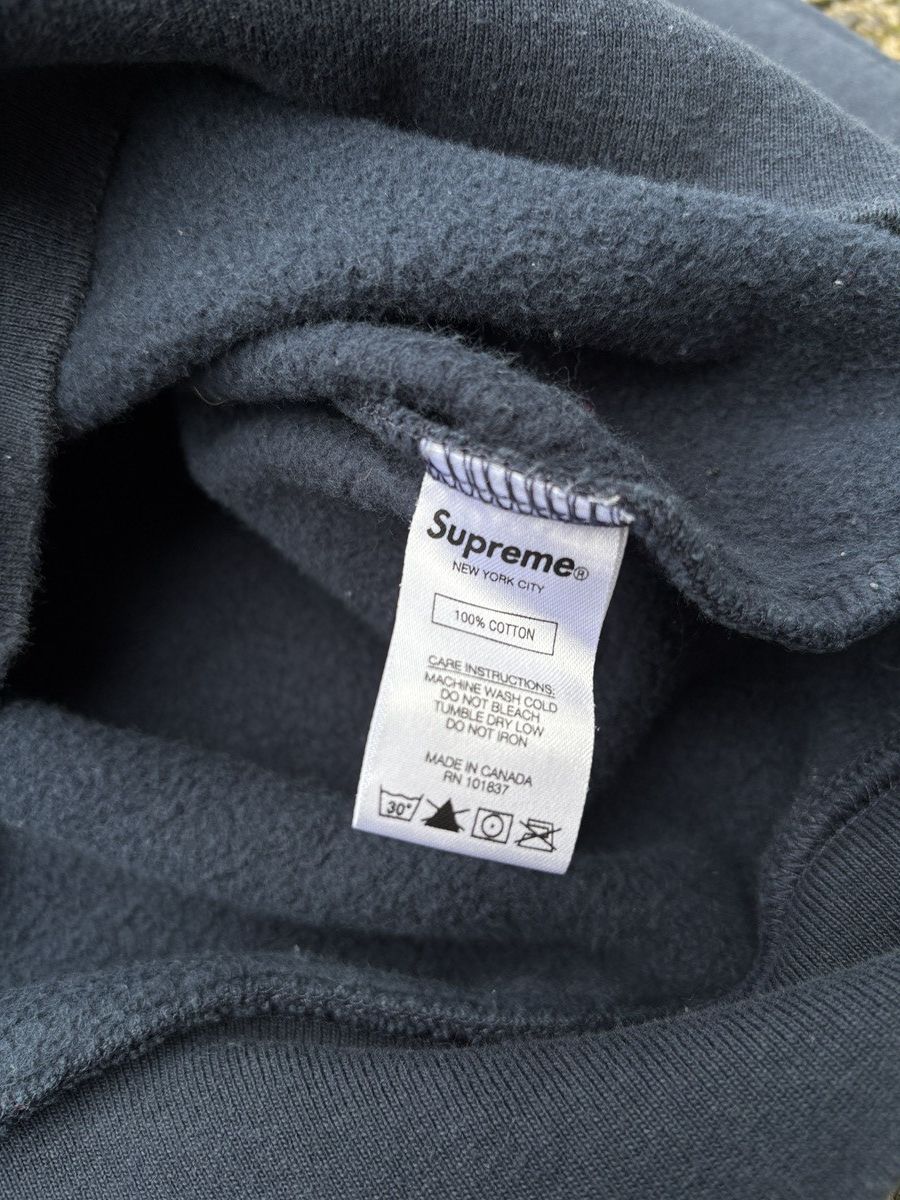 Supreme Supreme Zig Zag Stitch Panel Crewneck Size US M / EU 48-50 / 2 - 6 Thumbnail