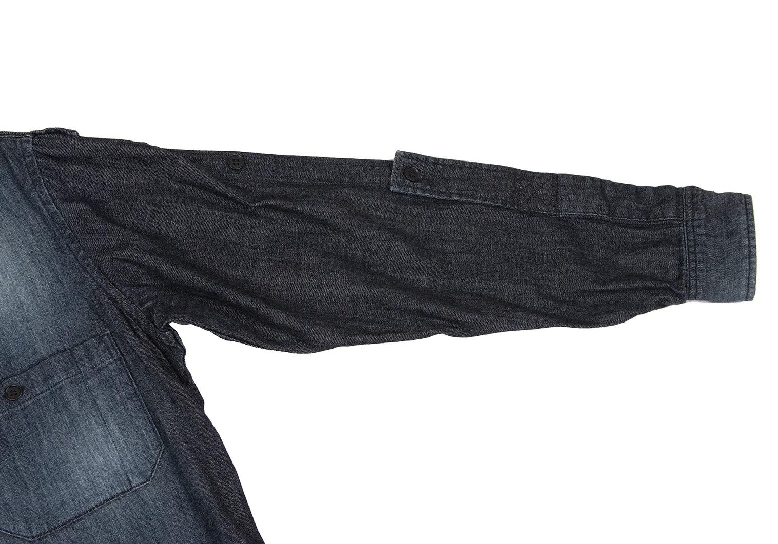 Yohji Yamamoto Yohji Jeans × EDWIN Cotton Epaulet Denim Shirt Indigo Size US S / EU 44-46 / 1 - 7 Thumbnail
