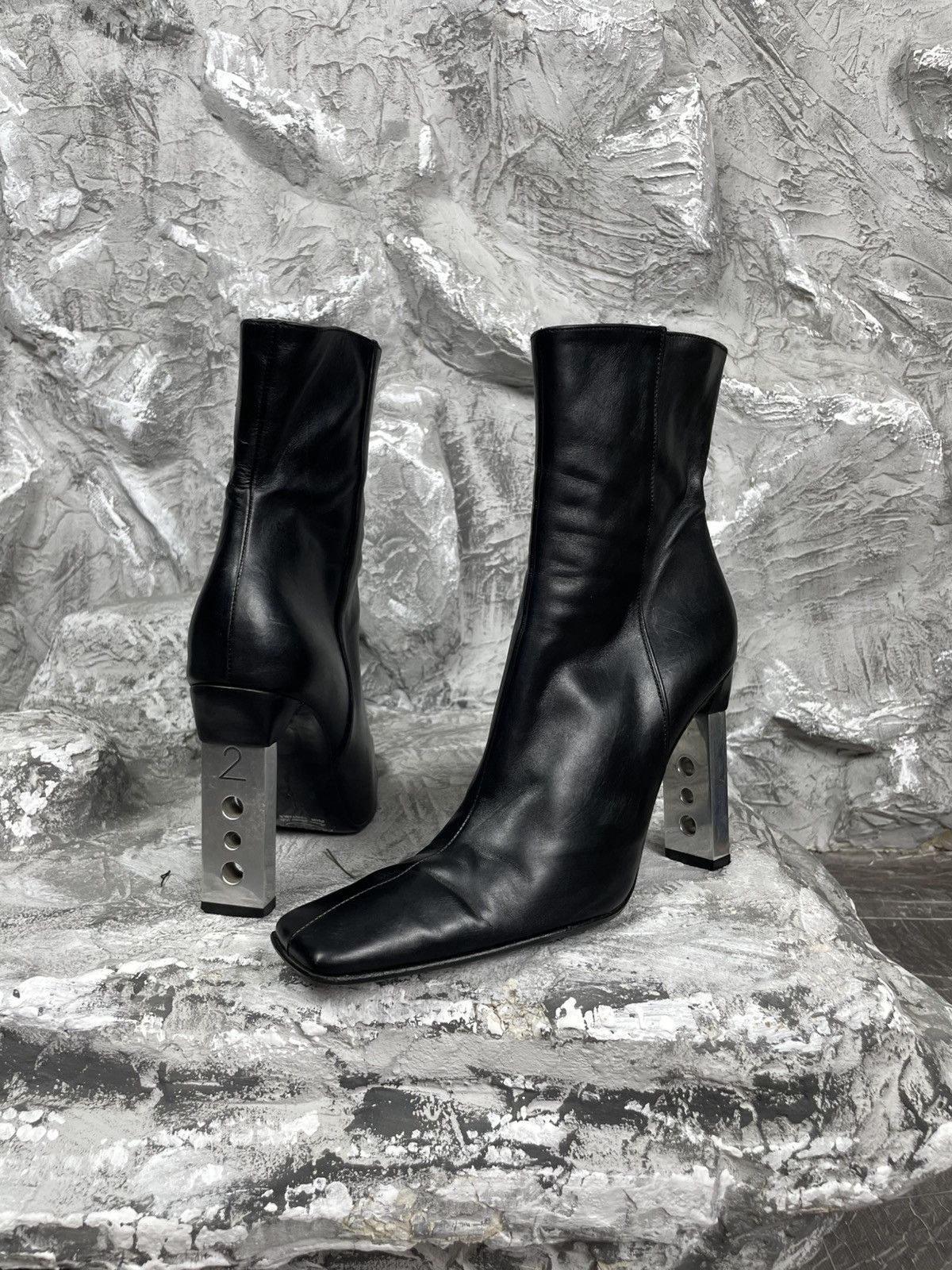 Rick Owens Vintage Y2K Grunge Heels Maison Margiela Rick Owens Style Size US 8.5 / IT 38.5 - 5 Thumbnail
