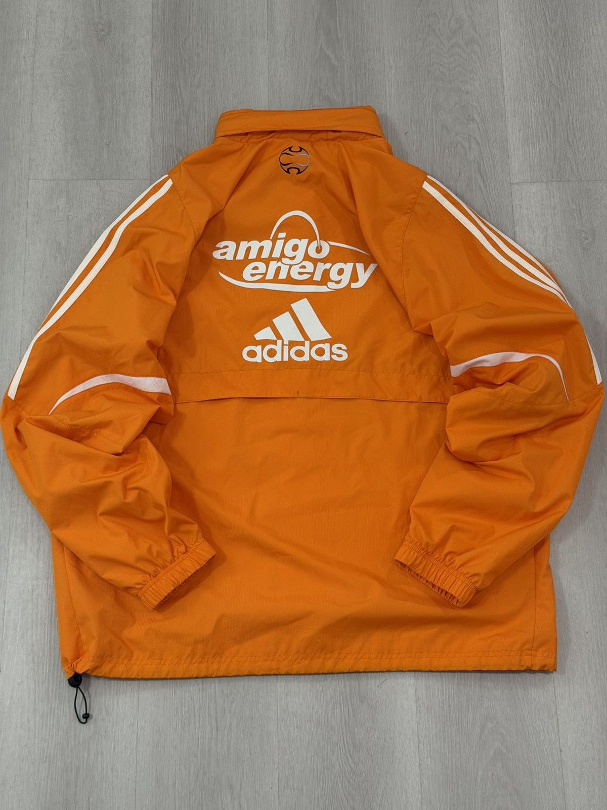 Adidas Vintage Adidas HoustonDynamo Football Hooded Track Jacket XL Size US XL / EU 56 / 4 - 2 Thumbnail