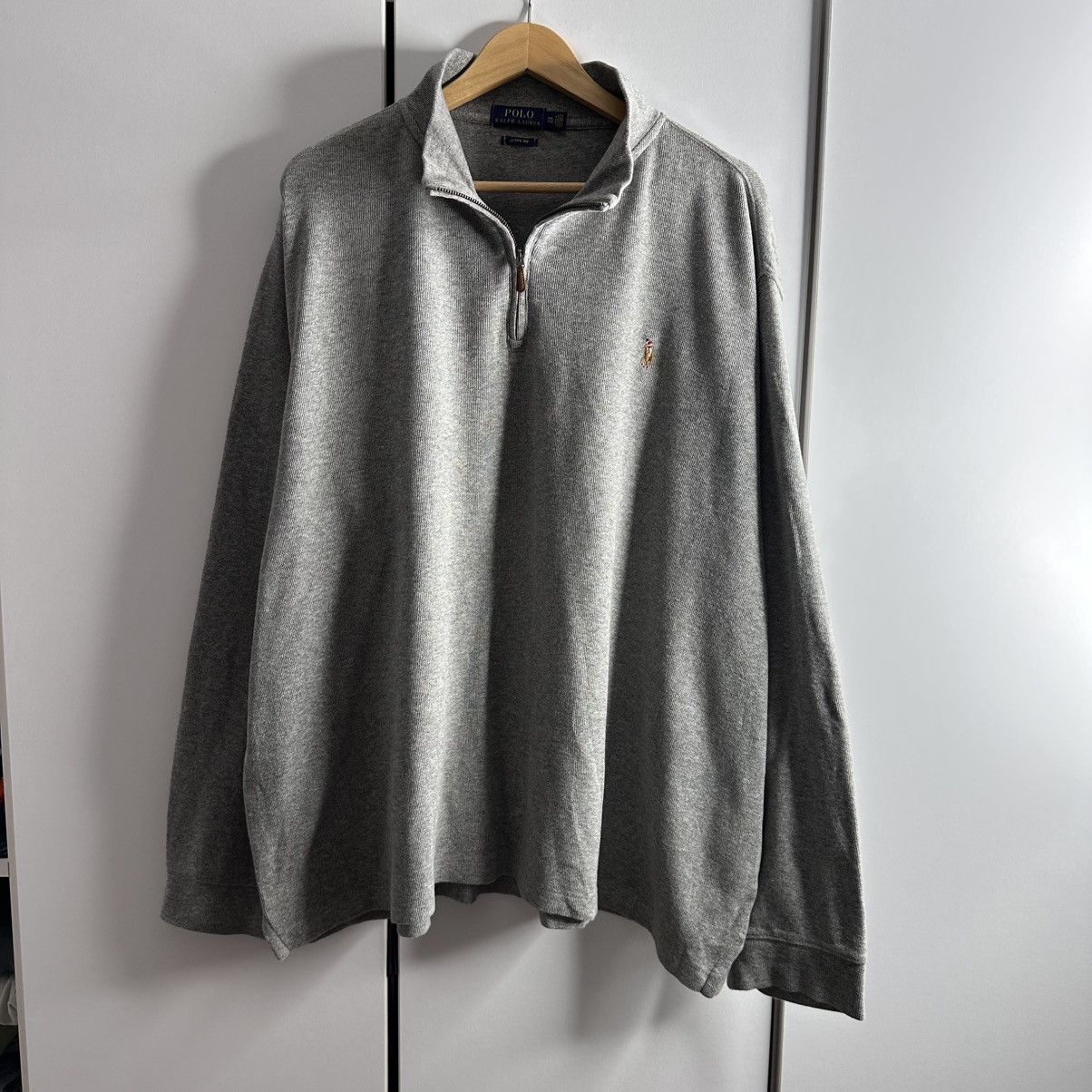 Polo Ralph Lauren Polo Ralph Lauren 1/4 Zip Sweater Old Money Style 💵 Size US XXL / EU 58 / 5 - 1 Thumbnail