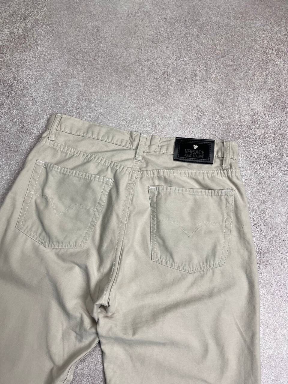Versace Vintage Versace Medusa Baggy Denim Pants Y2K 32 Size US 32 / EU 48 - 4 Thumbnail
