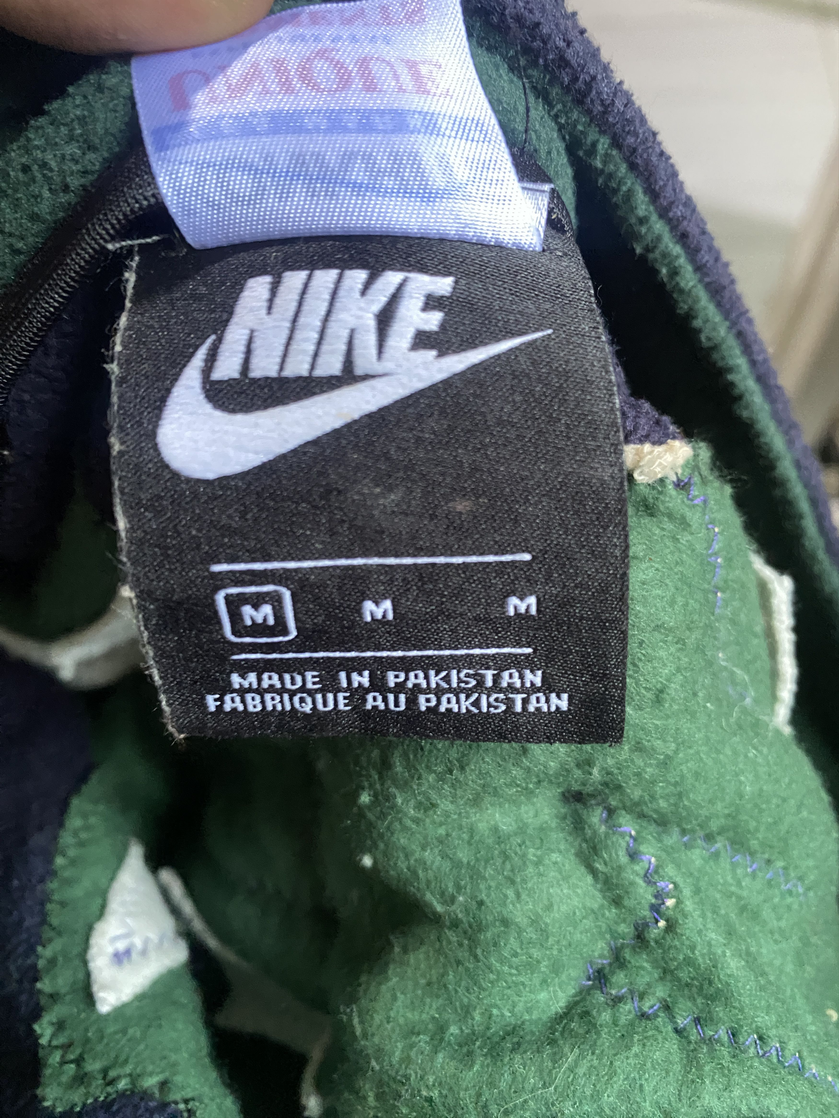 Nike 1 OF 1 REWORKED NIKE CRACKY 3D PUFF SKELETON FLEECE SIZE M Size US M / EU 48-50 / 2 - 9 Thumbnail