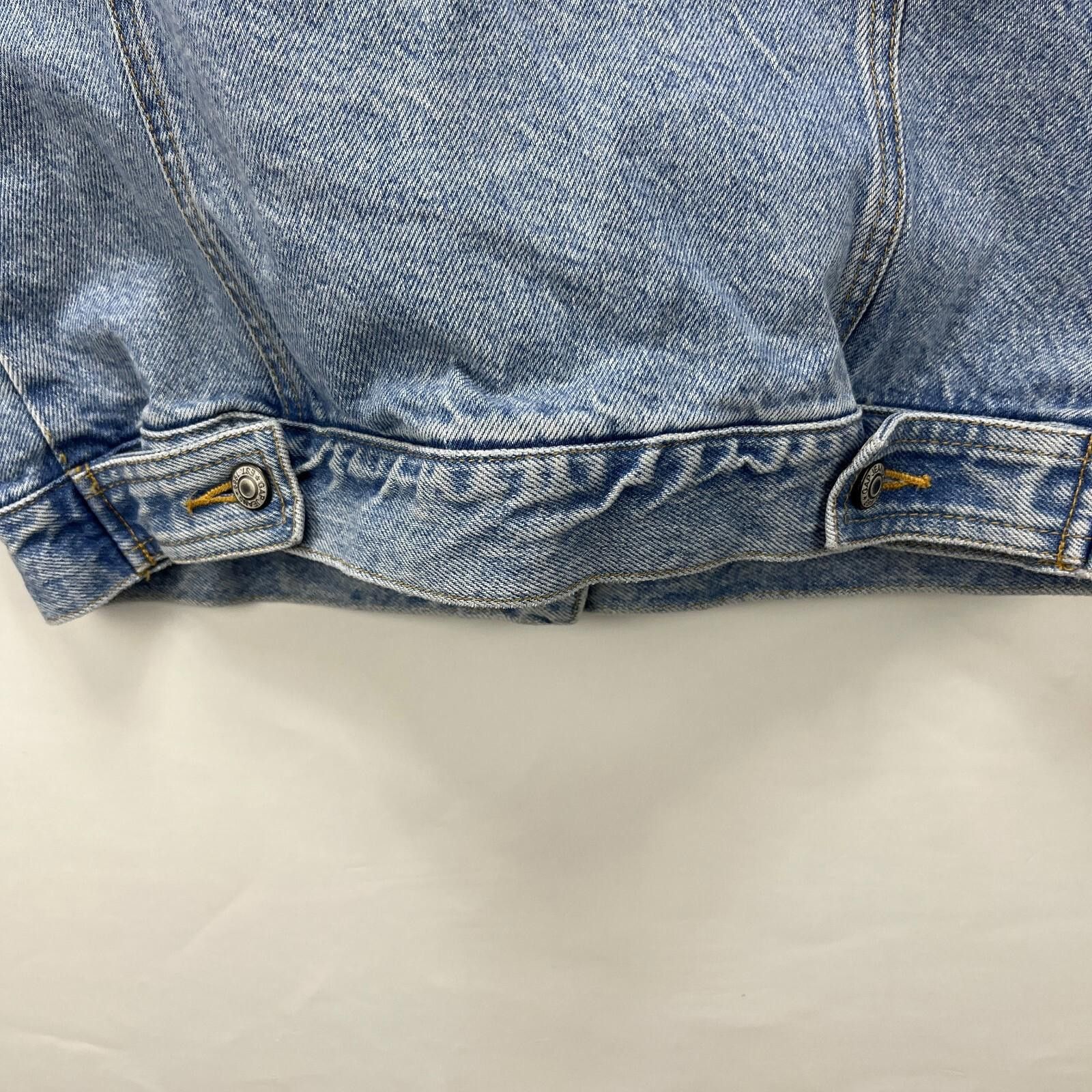 Gap Vintage Gap Denim Jacket Light Wash Womens Small Retro Y2K Size S / US 4 / IT 40 - 12 Thumbnail