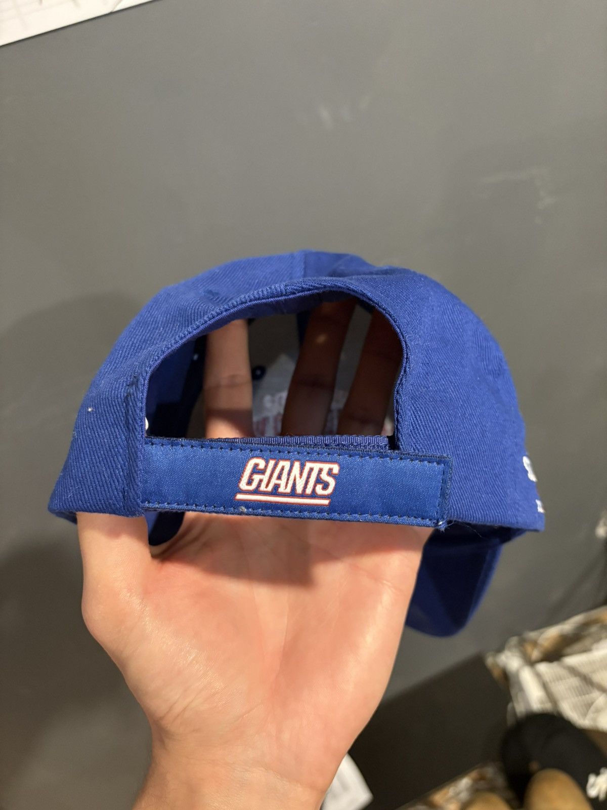 NFL New York Giants 4 Times Super Bowl Champions Hat Size ONE SIZE - 2 Thumbnail