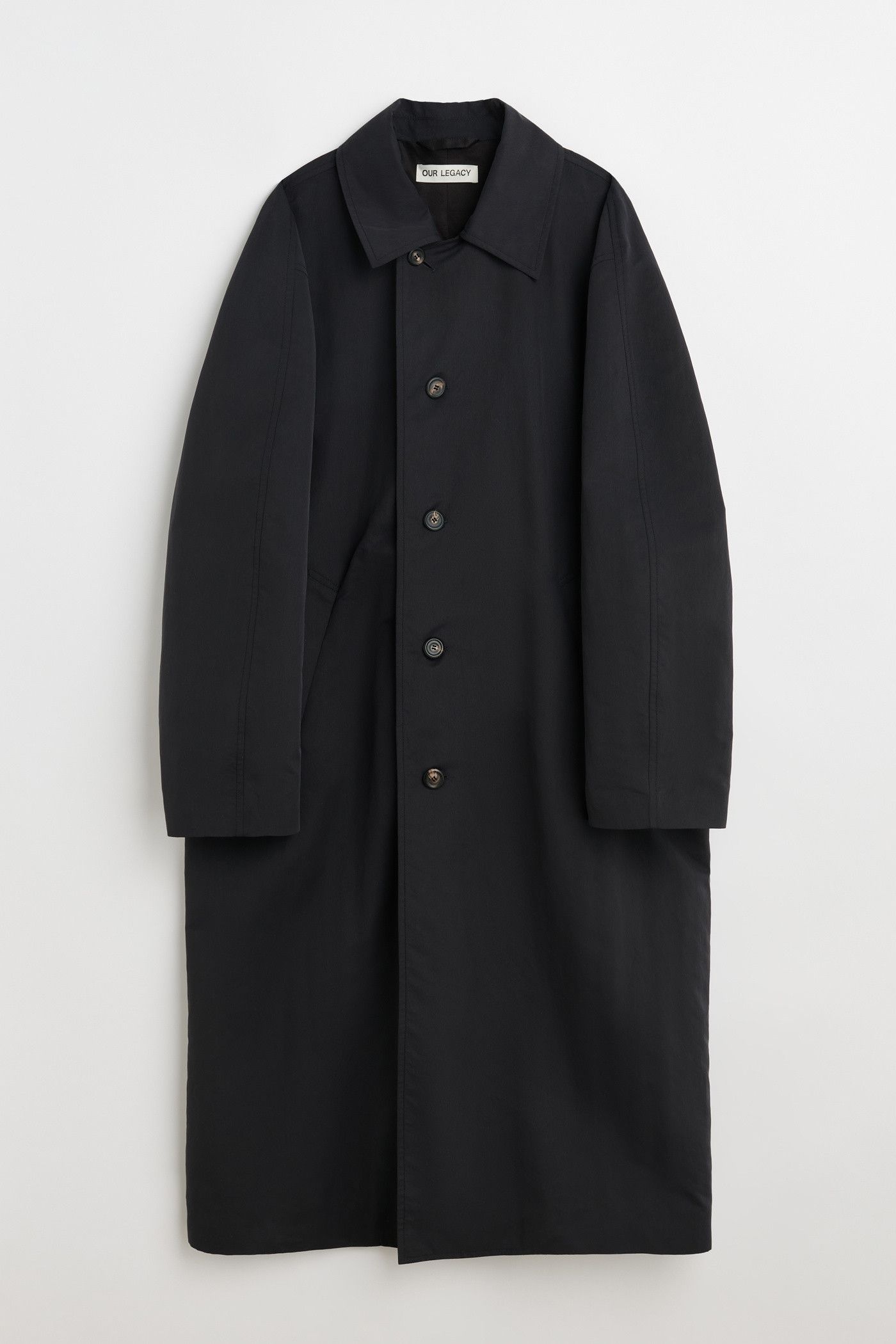 Our Legacy OUR LEGACY Navy Collapse Car Coat Sz 50 Size US M / EU 48-50 / 2 - 2 Thumbnail