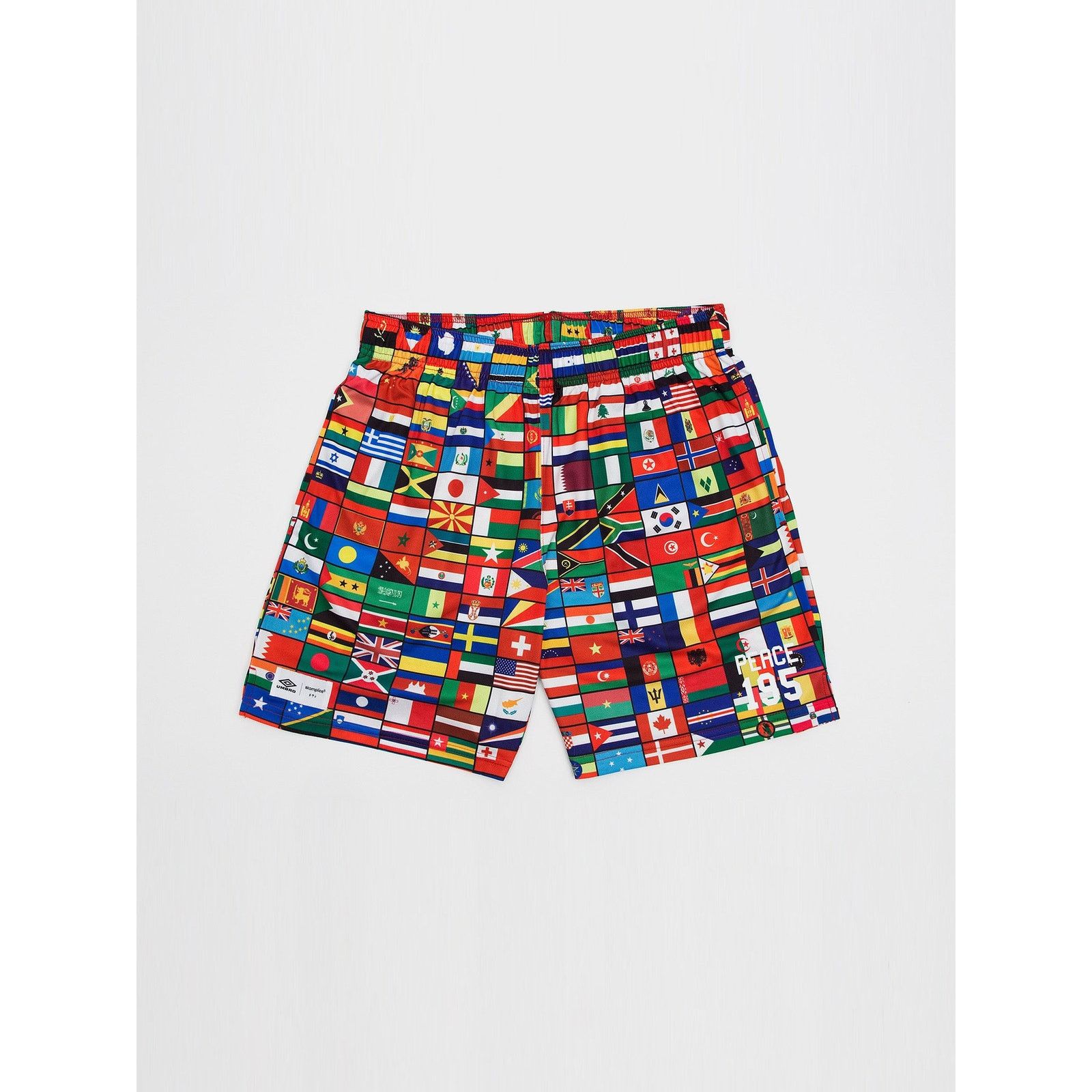 Akomplice AK + Umbro - World Peace Nylon Shorts - Large Size US 36 / EU 52 - 1 Thumbnail