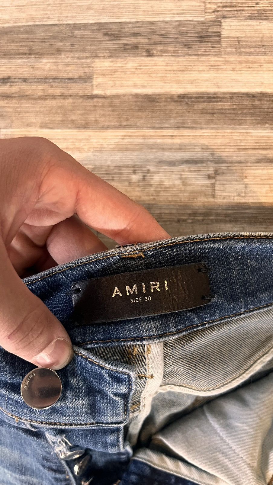 Amiri Amiri jeans indigo blue Size US 30 / EU 46 - 7 Thumbnail