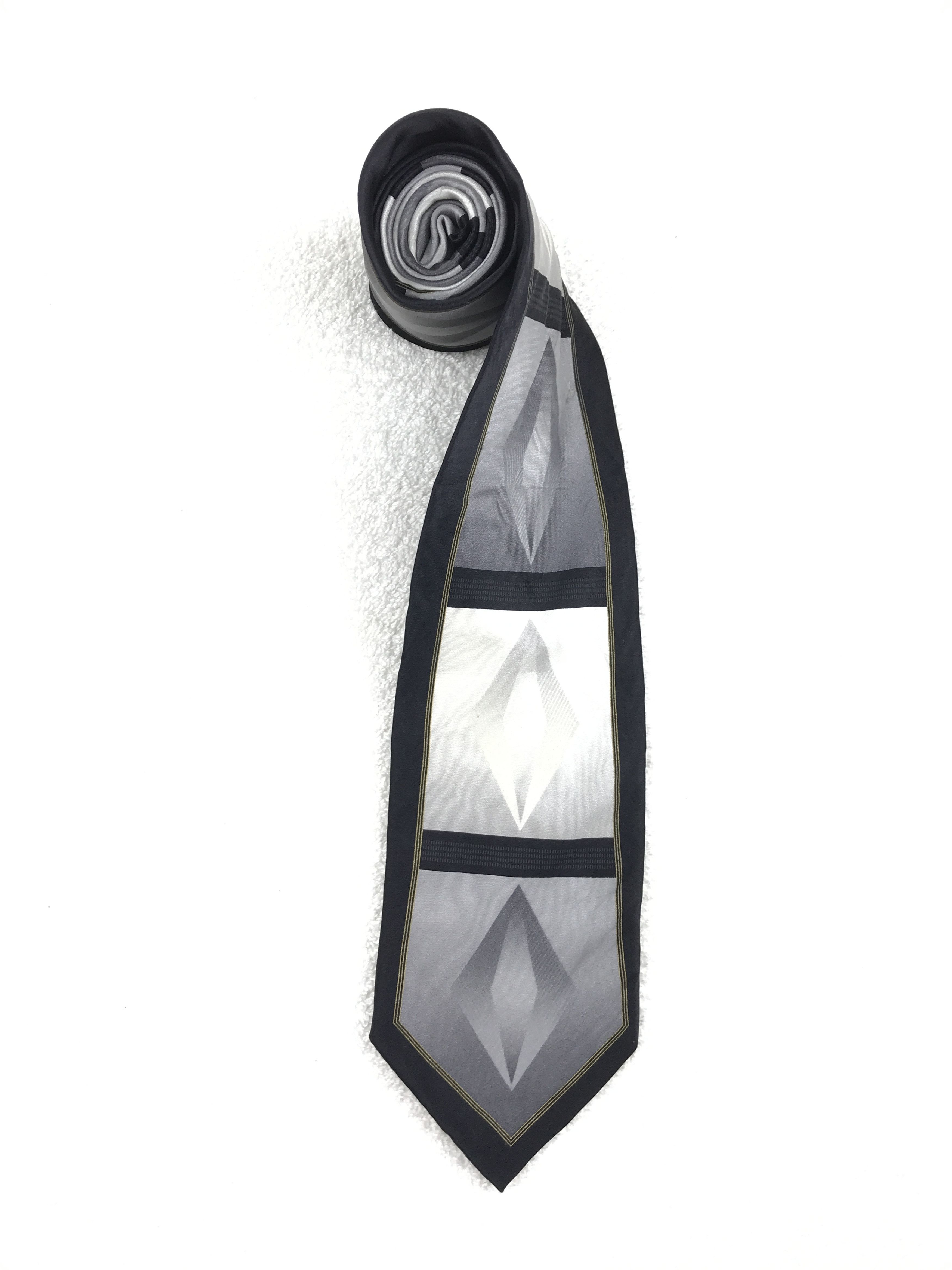Designer × Vintage Vintage Como Valentino Silk Necktie Size ONE SIZE - 2 Thumbnail