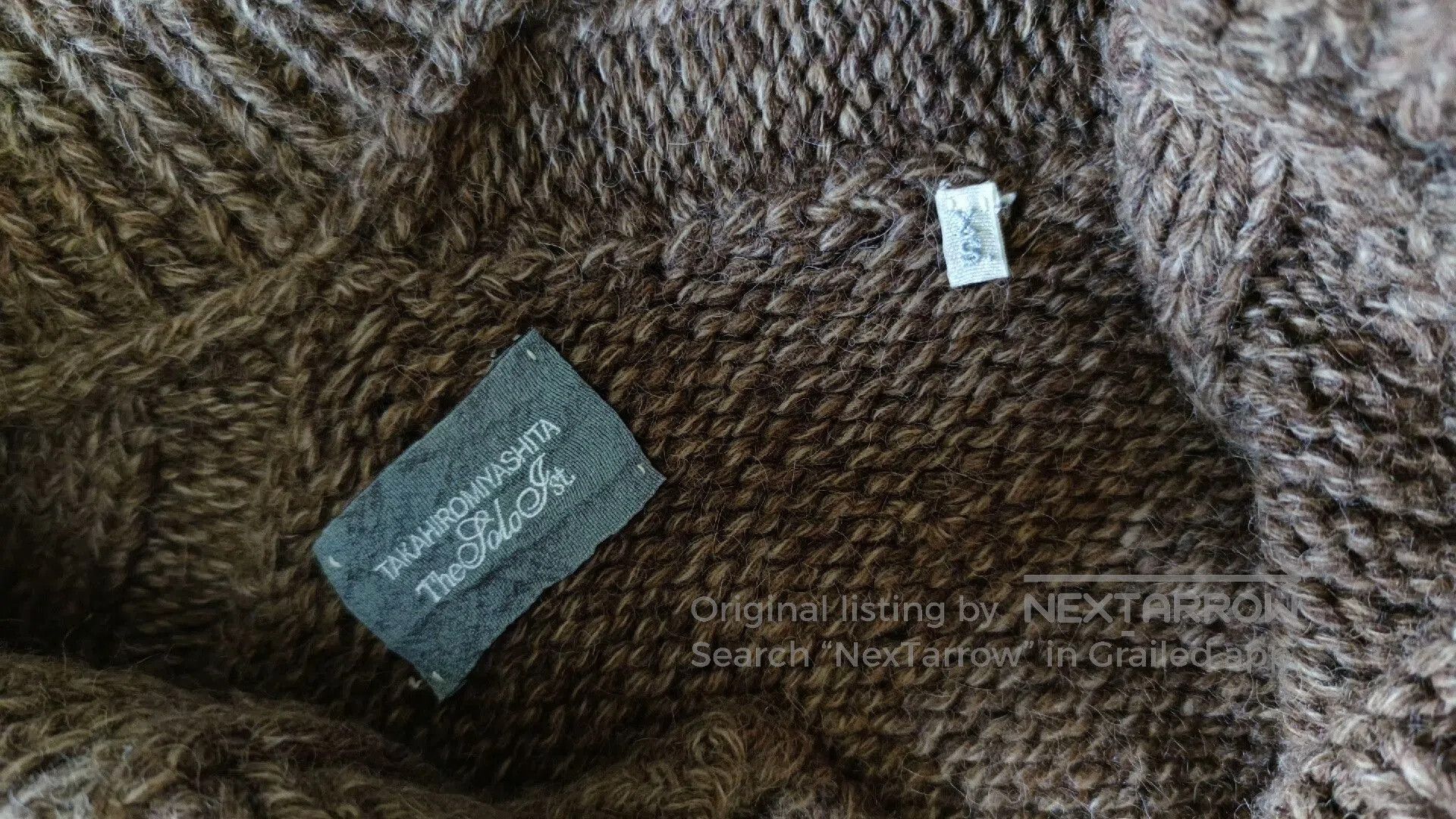 Takahiromiyashita The Soloist. The Soloist Camel Hair Knit Cardigan. Size US M / EU 48-50 / 2 - 8 Thumbnail