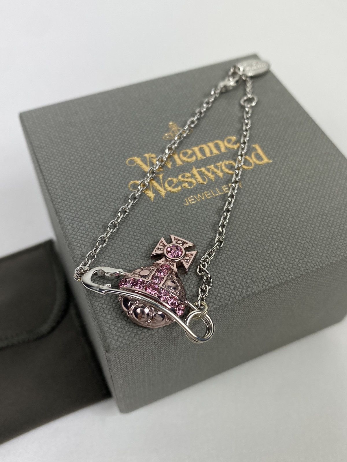 Vivienne Westwood Vivienne Westwood Encrusted Orb Bracelet Size ONE SIZE - 3 Thumbnail
