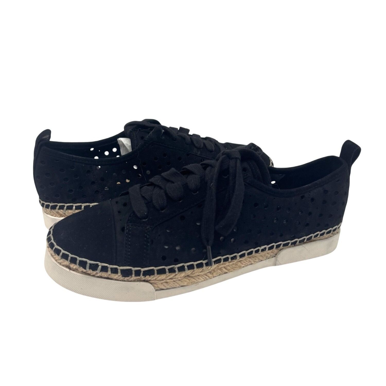 Vince Camuto Vince Camuto Thera Women’s Espadrille Sneakers, Black, 7 M- Size US 7 / IT 37 - 9 Thumbnail