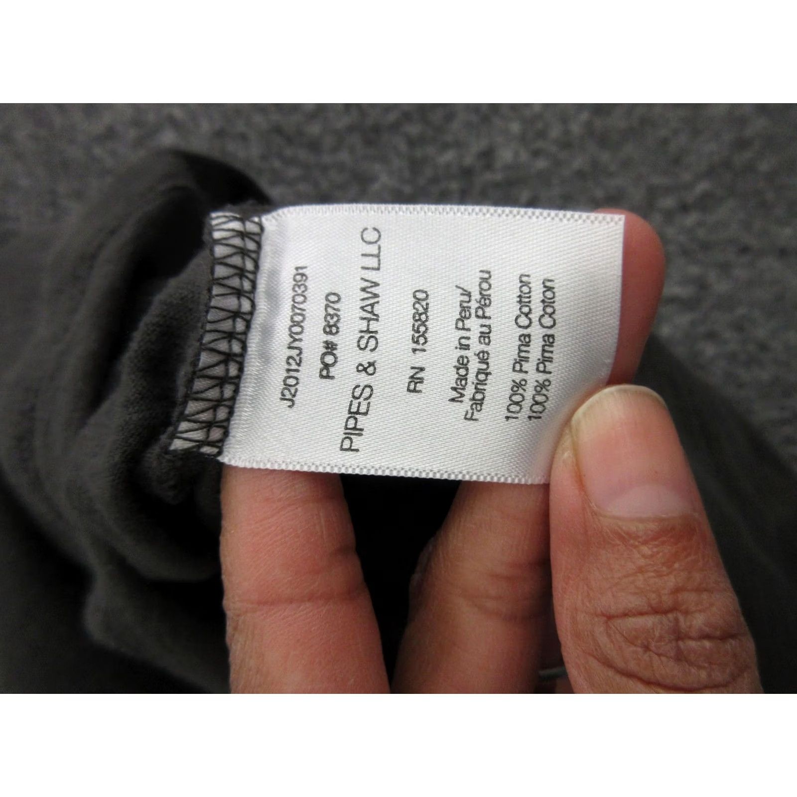 Veronica Beard Veronica Beard Shirt Womens XS Gray Crew Neck Long Sleeve Pima Cotton Jersey Top Size XS / US 0-2 / IT 36-38 - 6 Thumbnail