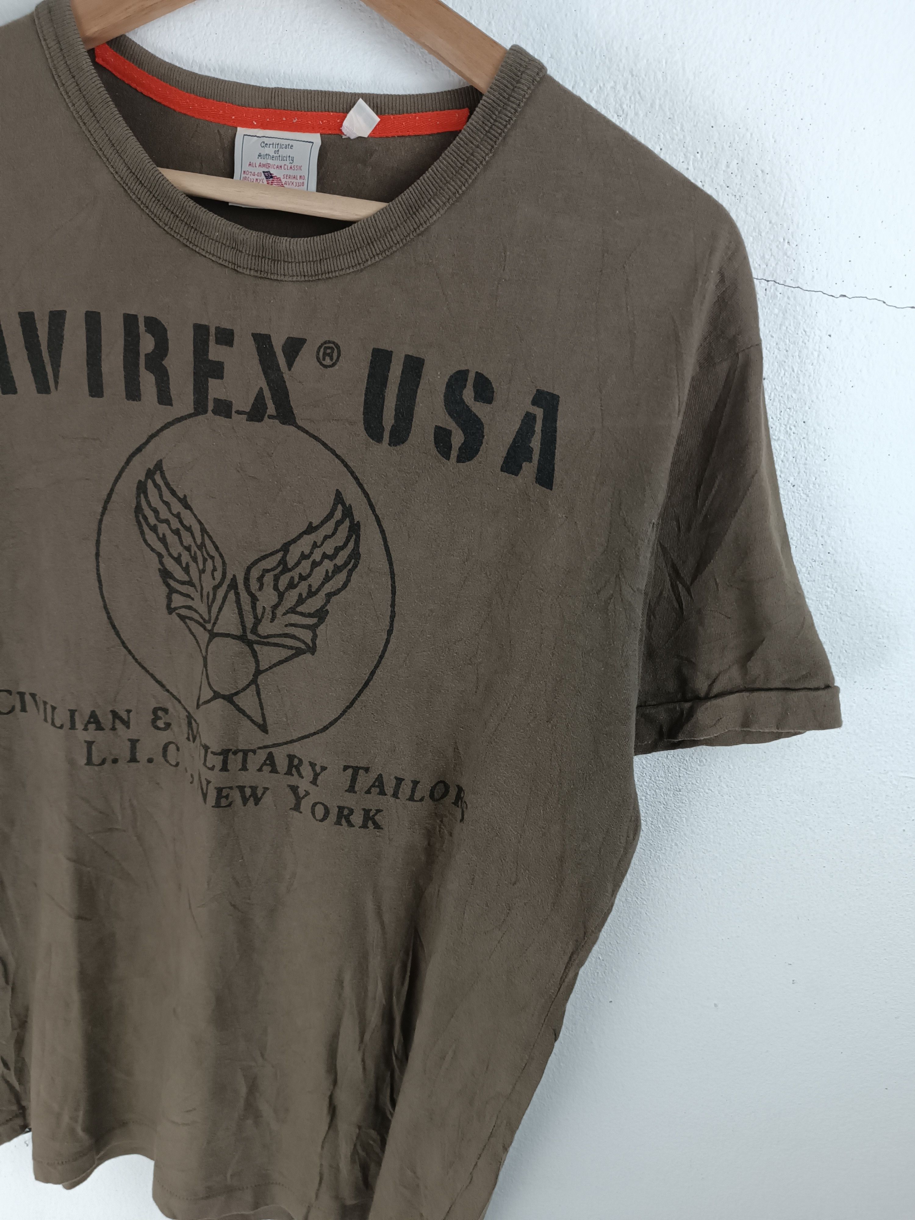 Avirex VINTAGE AVIREX USA SINGLE STITCH ARMY MARINES VERY RARE Size US L / EU 52-54 / 3 - 7 Thumbnail