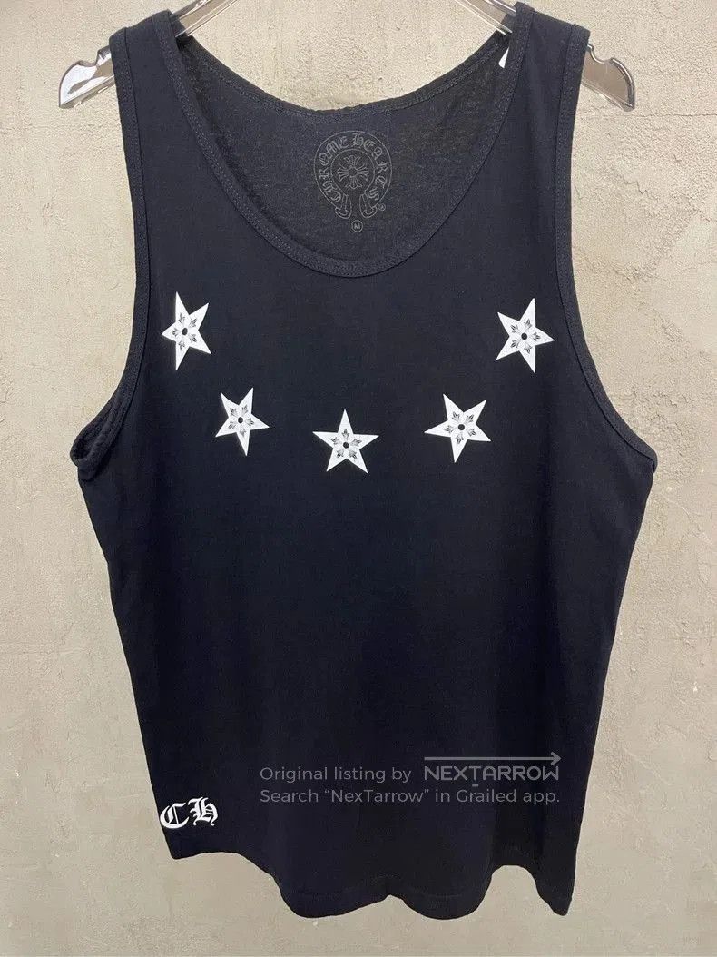 Chrome Hearts Chrome Hearts Black Star Graphic Tank Top. Size US M / EU 48-50 / 2 - 3 Thumbnail