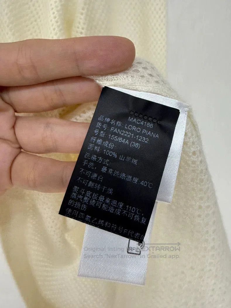 Loro Piana Loro Piana Cream Cashmere Knit Top. Size US S / EU 44-46 / 1 - 5 Thumbnail