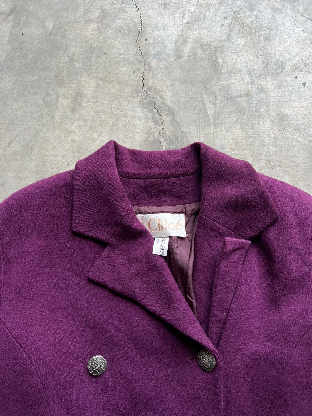 Chloe Chloe Vintage Blazer Size S / US 4 / IT 40 - 7 Thumbnail