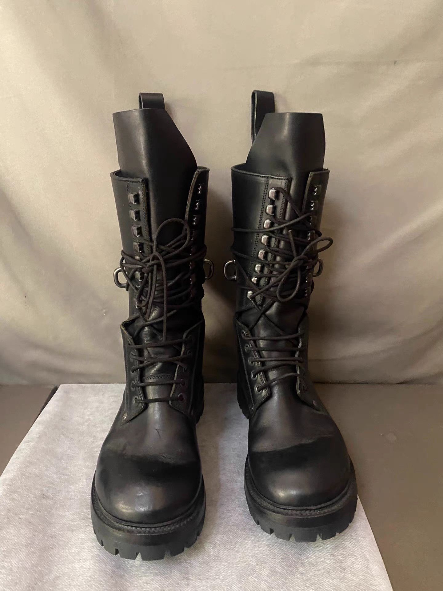 Rick Owens Rick Owens Mainline Heavyweight High Boots Size US 7 / EU 40 - 3 Thumbnail
