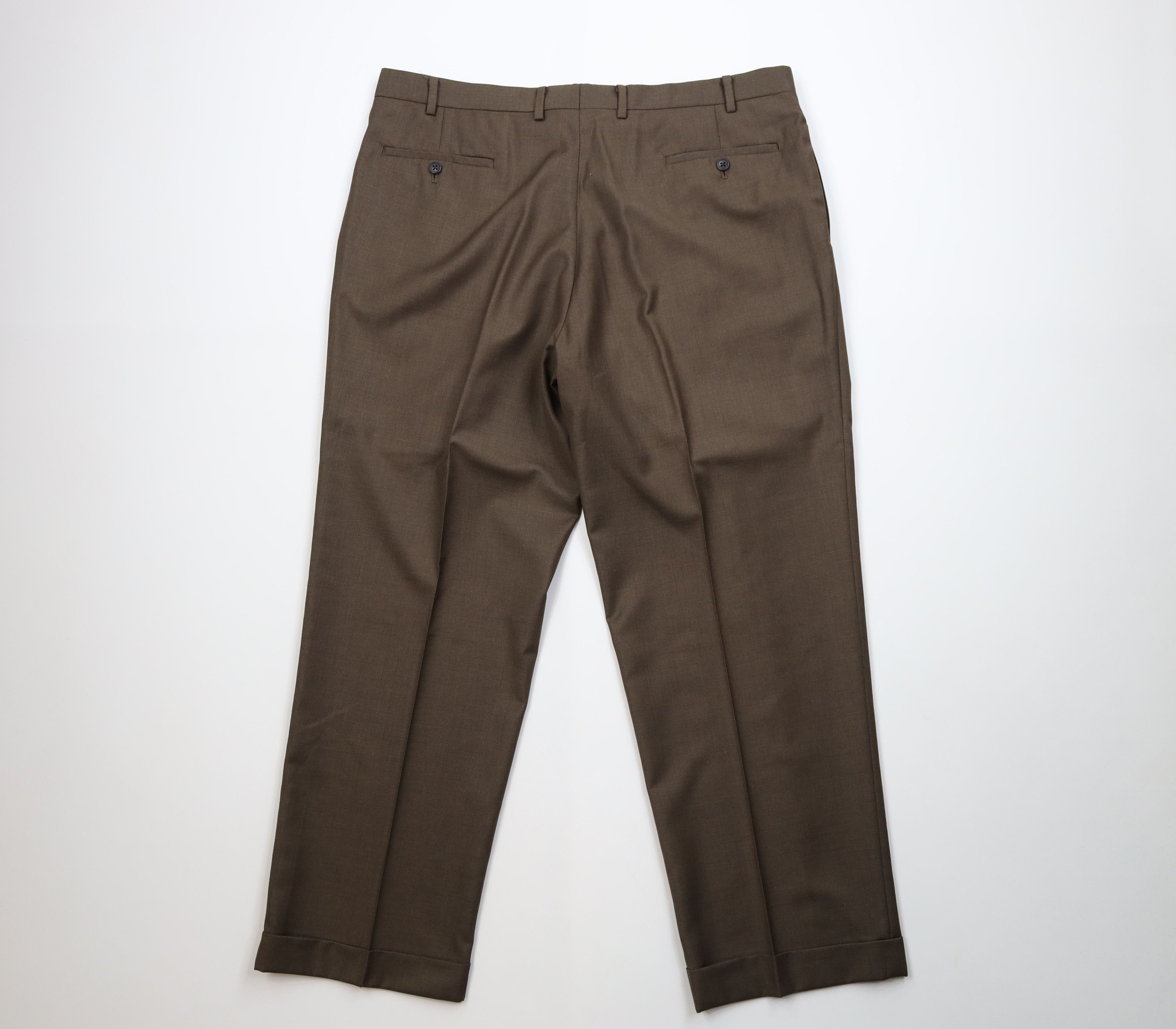 Ralph Lauren Vintage Ralph Lauren Wide Leg Chino Pants Heather Brown Size US 40 / EU 56 - 8 Thumbnail