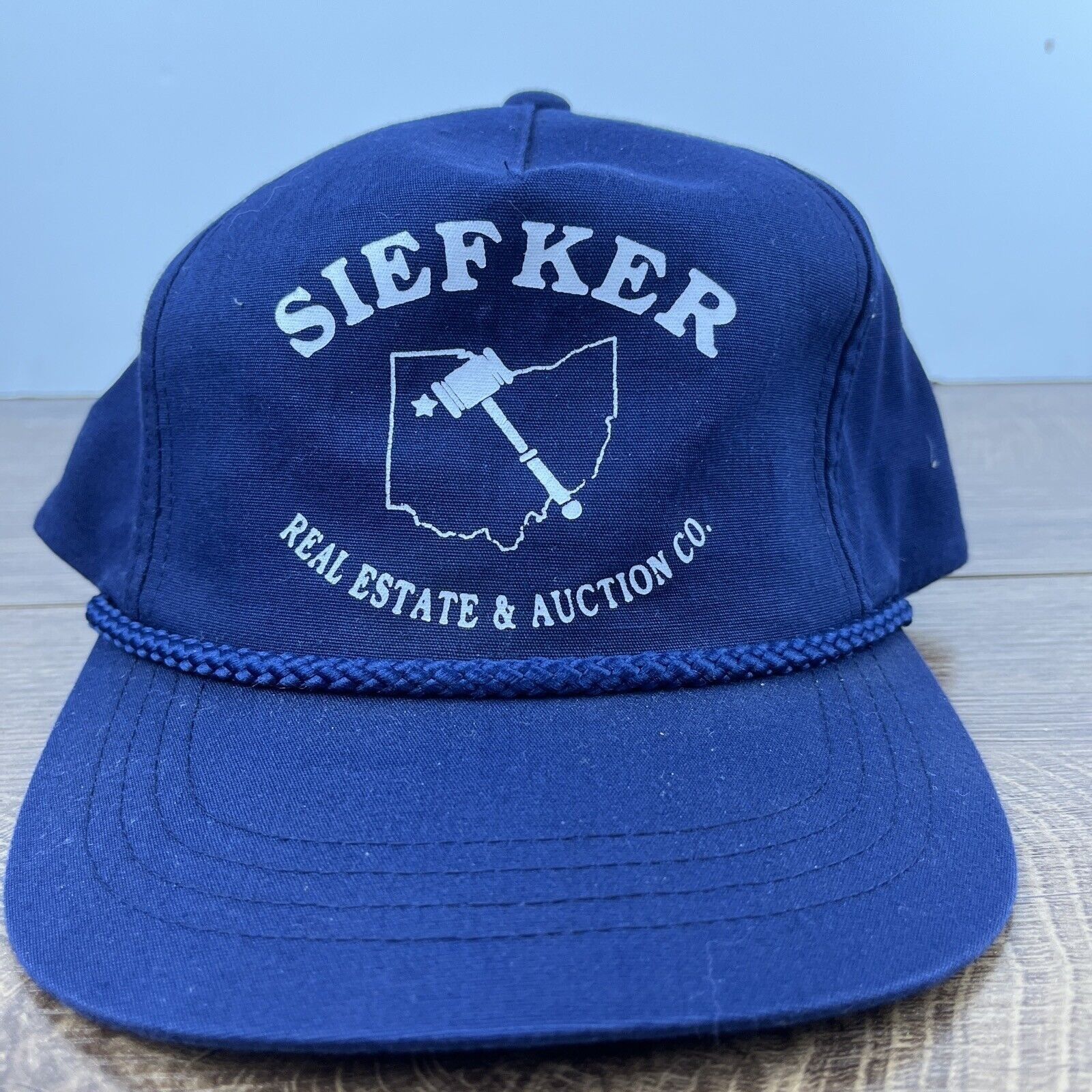 Other Siefker Hat Real Estate Auction Hat Snapback Adjustable Adul Size ONE SIZE - 1 Thumbnail