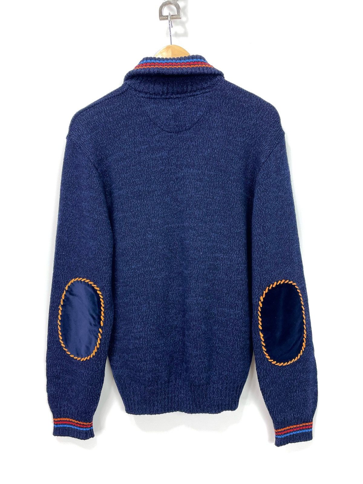 Paul & Shark Vintage Paul & Shark Yachting 1/4 Zip Wool Sweater - Size S Size US S / EU 44-46 / 1 - 9 Thumbnail