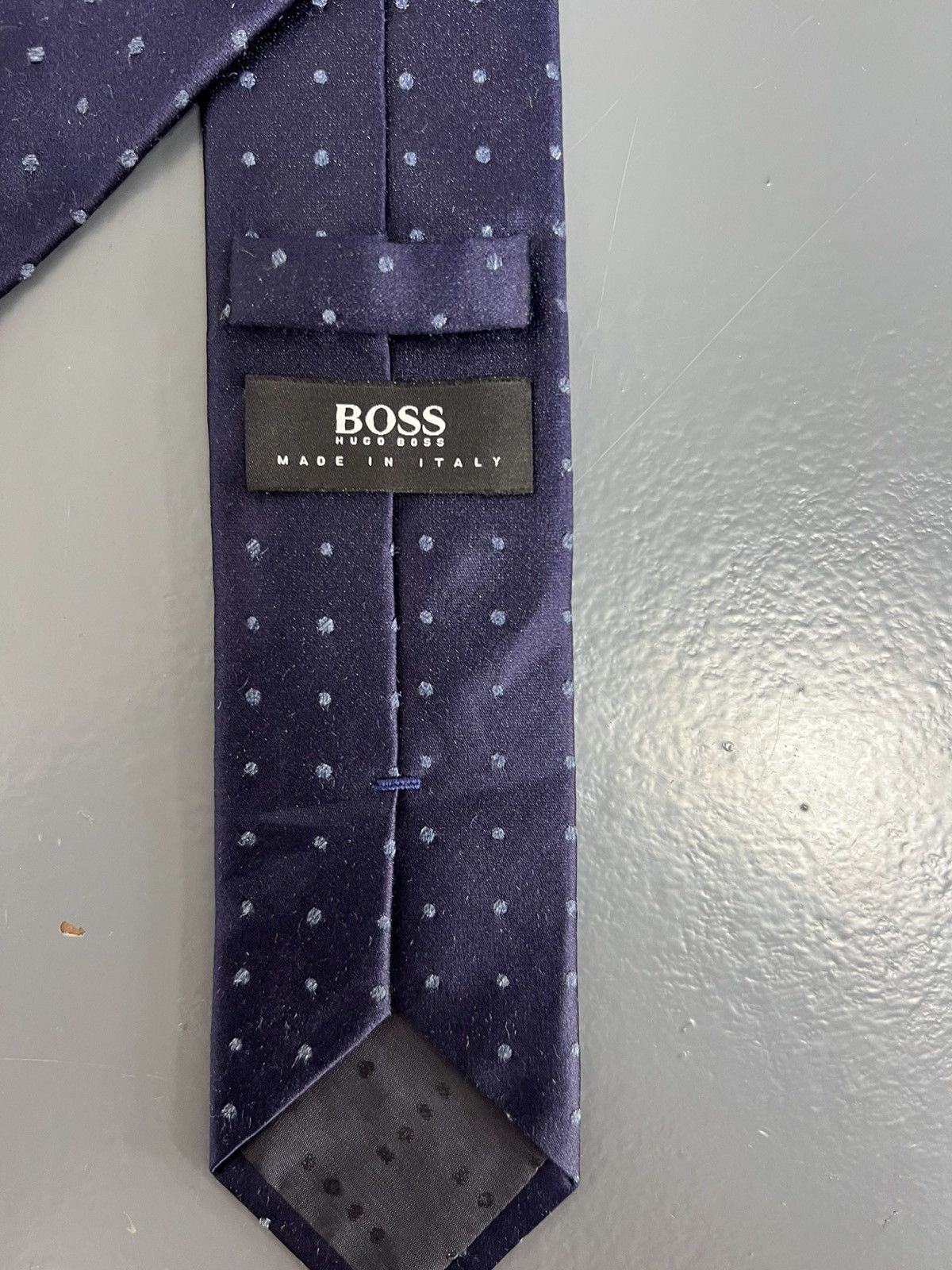 Hugo Boss Hugo Boss 100% Silk Necktie Luxury Designer Striped Italy Size ONE SIZE - 4 Thumbnail