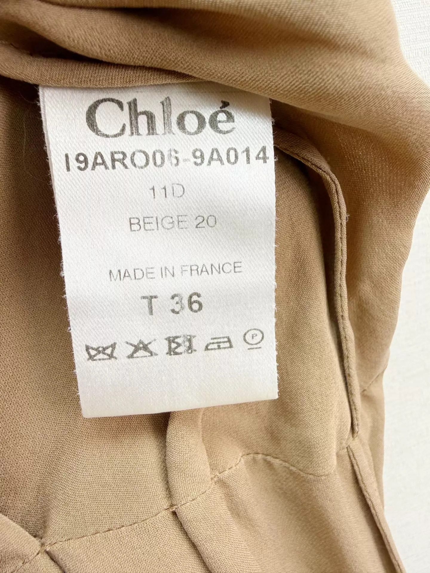 Chloe Chloe Women's 36 New Dress (Bust 106, Length 104) Size XS / US 0-2 / IT 36-38 - 4 Thumbnail