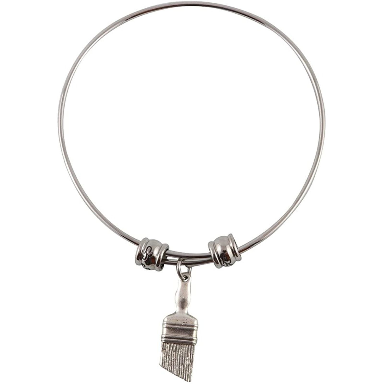 & Other Stories Paint Brush Fancy Charm Bangle Size ONE SIZE - 1 Thumbnail