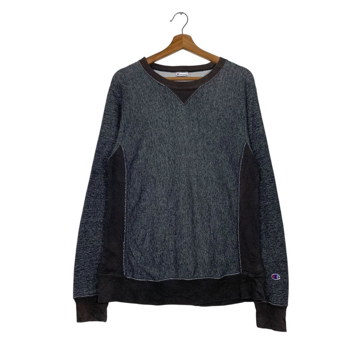 Champion Vintage Champion Reverse Weave Colour Block Sweatshirt Size US M / EU 48-50 / 2 - 1 Thumbnail