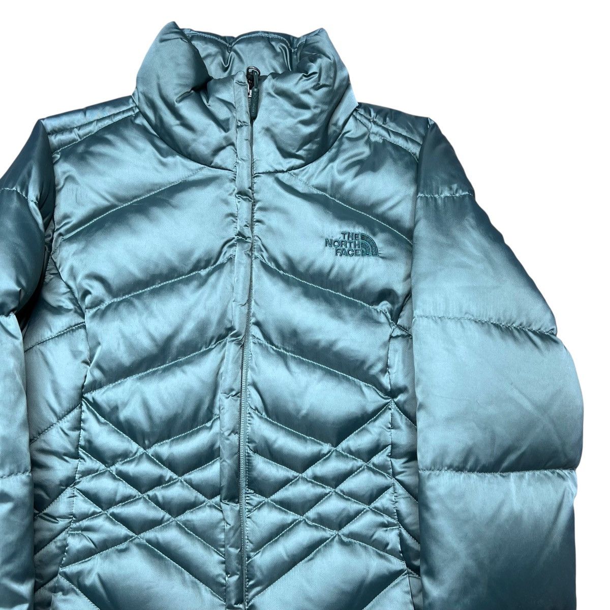The North Face The North Face 550 Quilted Goose Down Zip Up Puffer Jacket Size S / US 4 / IT 40 - 18 Thumbnail
