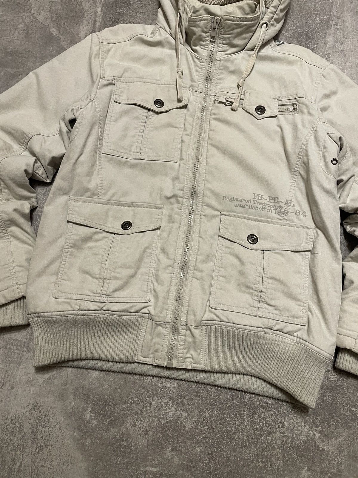 Southpole × Vintage Vintage Fishbone Avant Garde Tribal Bomber Jacket Size US S / EU 44-46 / 1 - 4 Thumbnail
