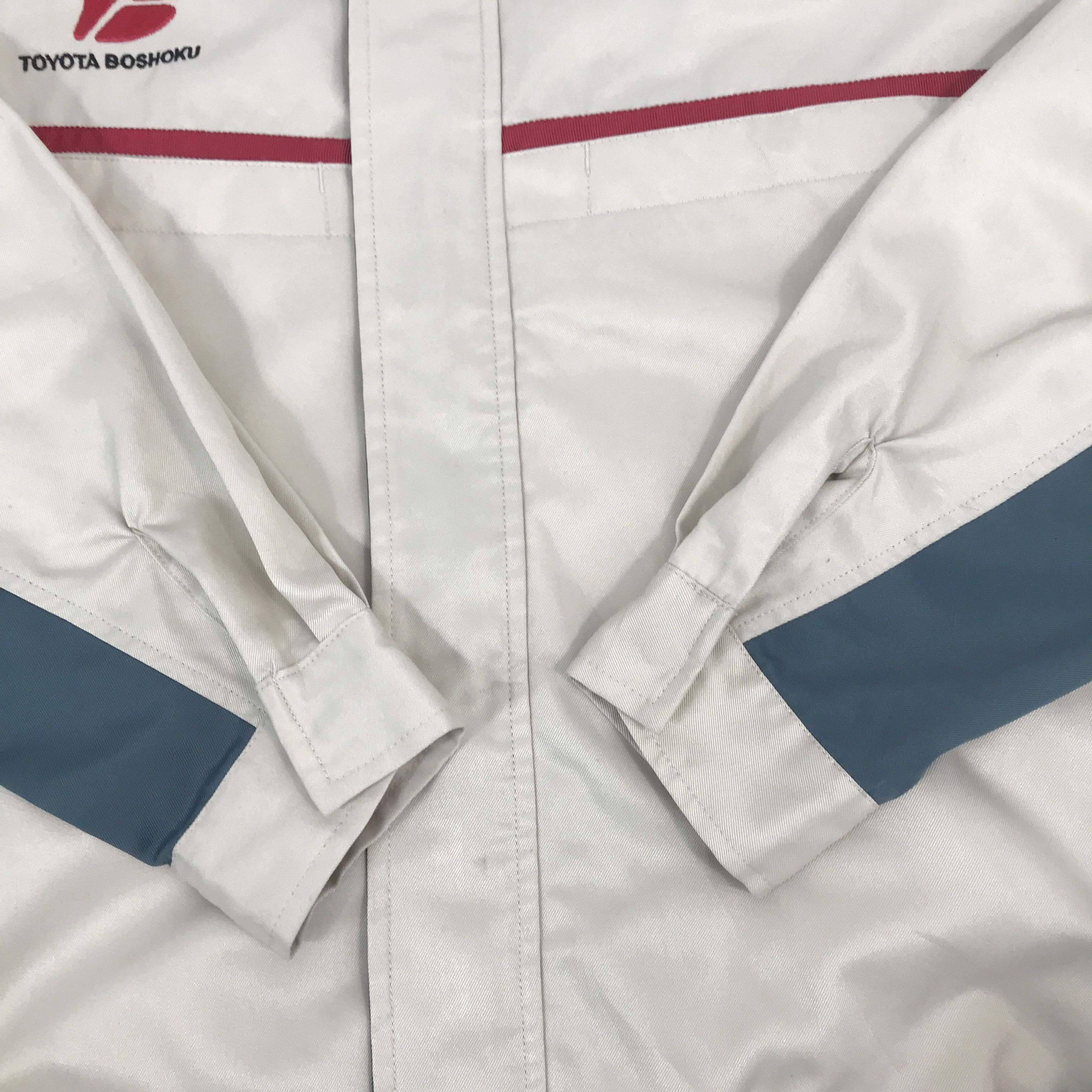 Japanese Brand × Vintage Vintage Toyota Boshoku Racing uniform Japanese Jacket Size US L / EU 52-54 / 3 - 7 Thumbnail